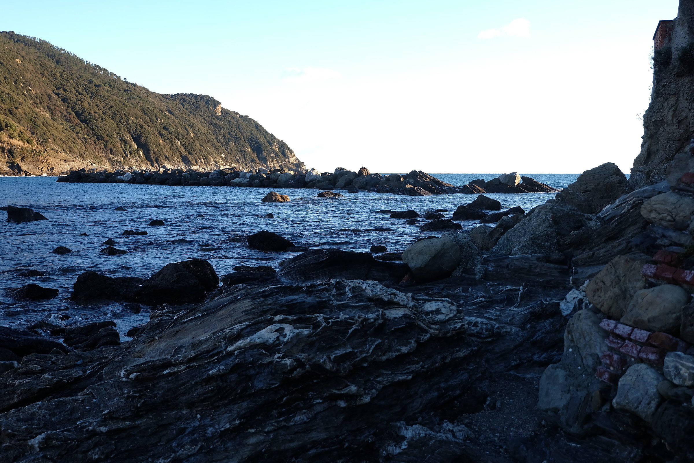 rocks ... the natural barrier