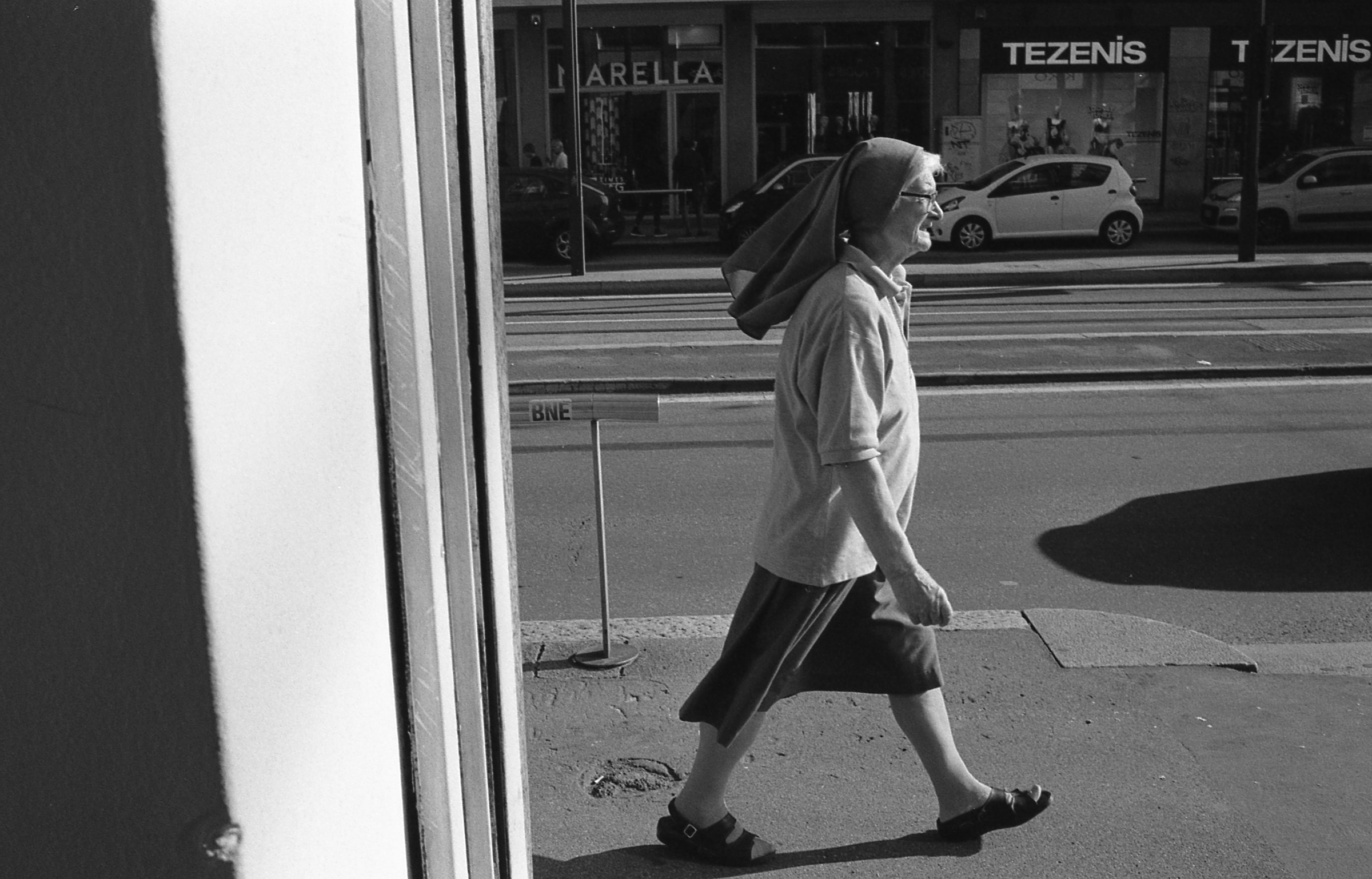 We are passing through