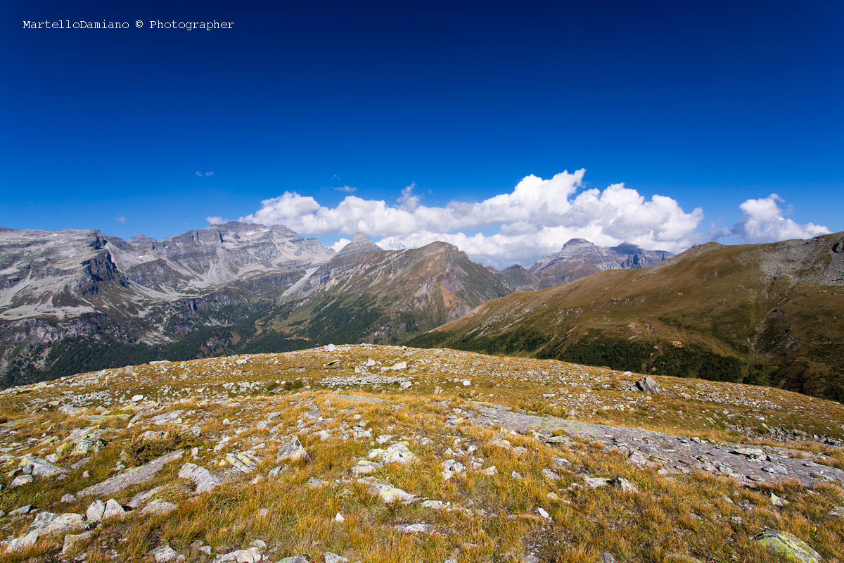 From the Alpe Veglia ...