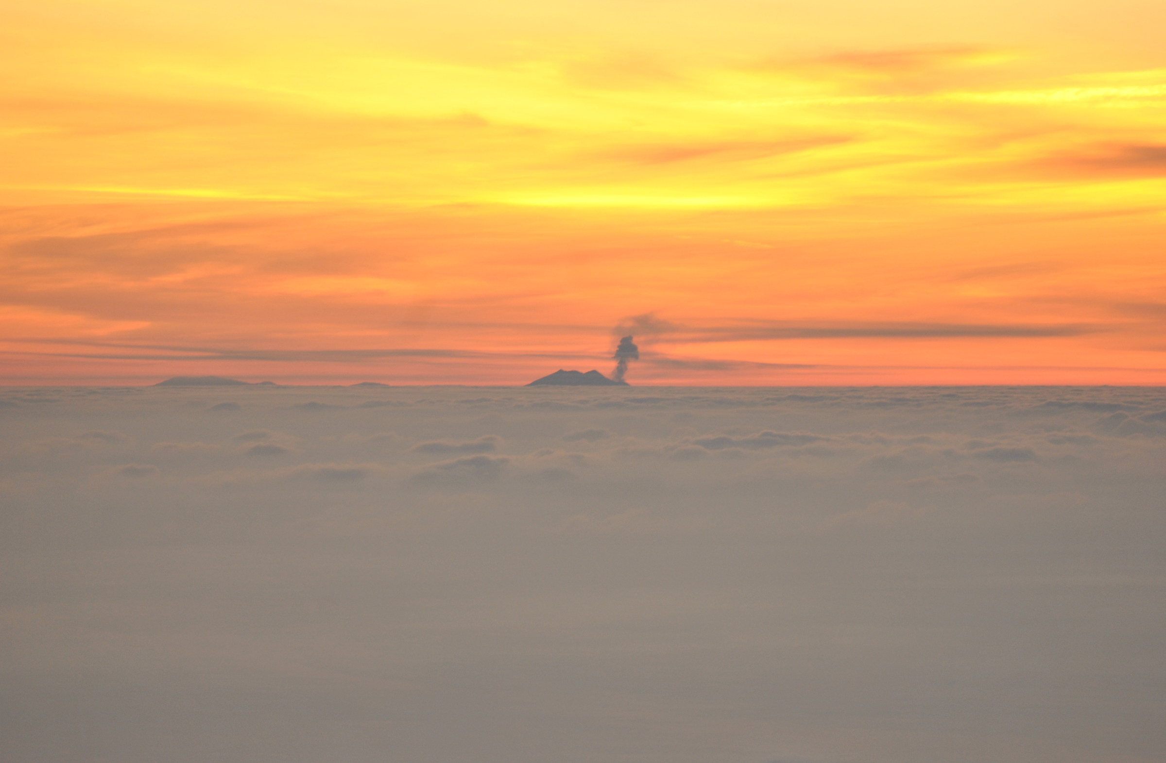 Stromboli from Monte Cocuzzo