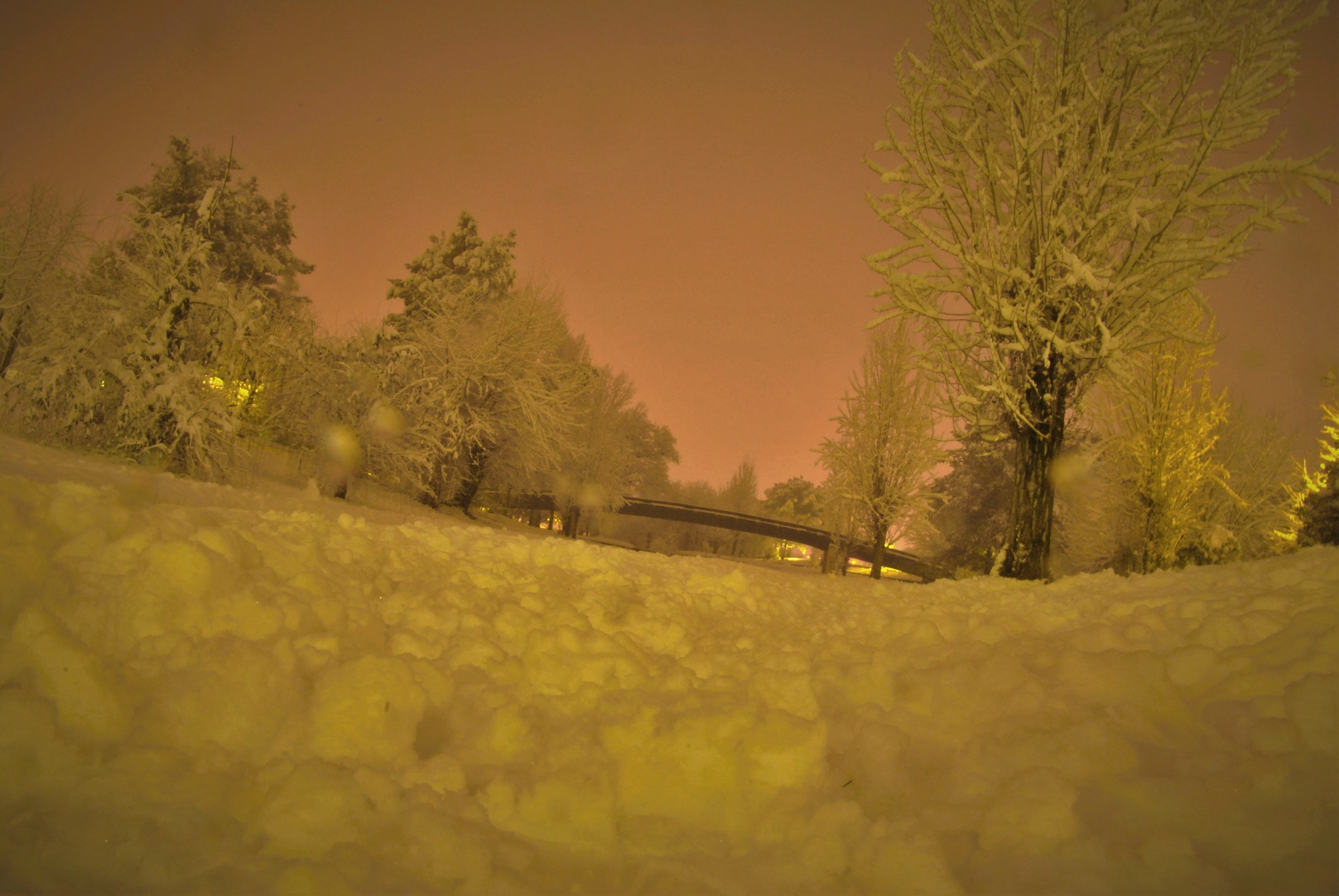 Snow Fluvial Park Makes