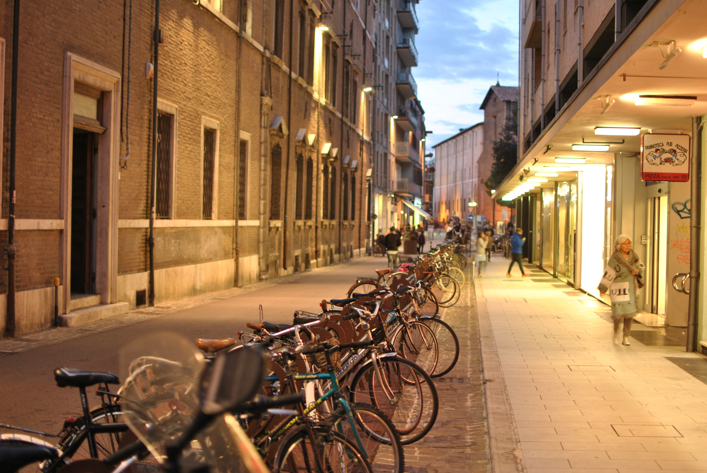 Bike waiting in Rimini