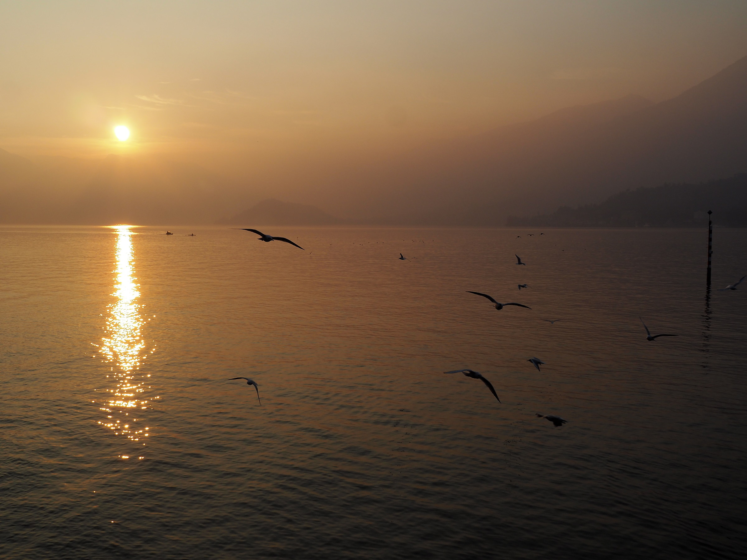Vista dal lungomare di Bellagio