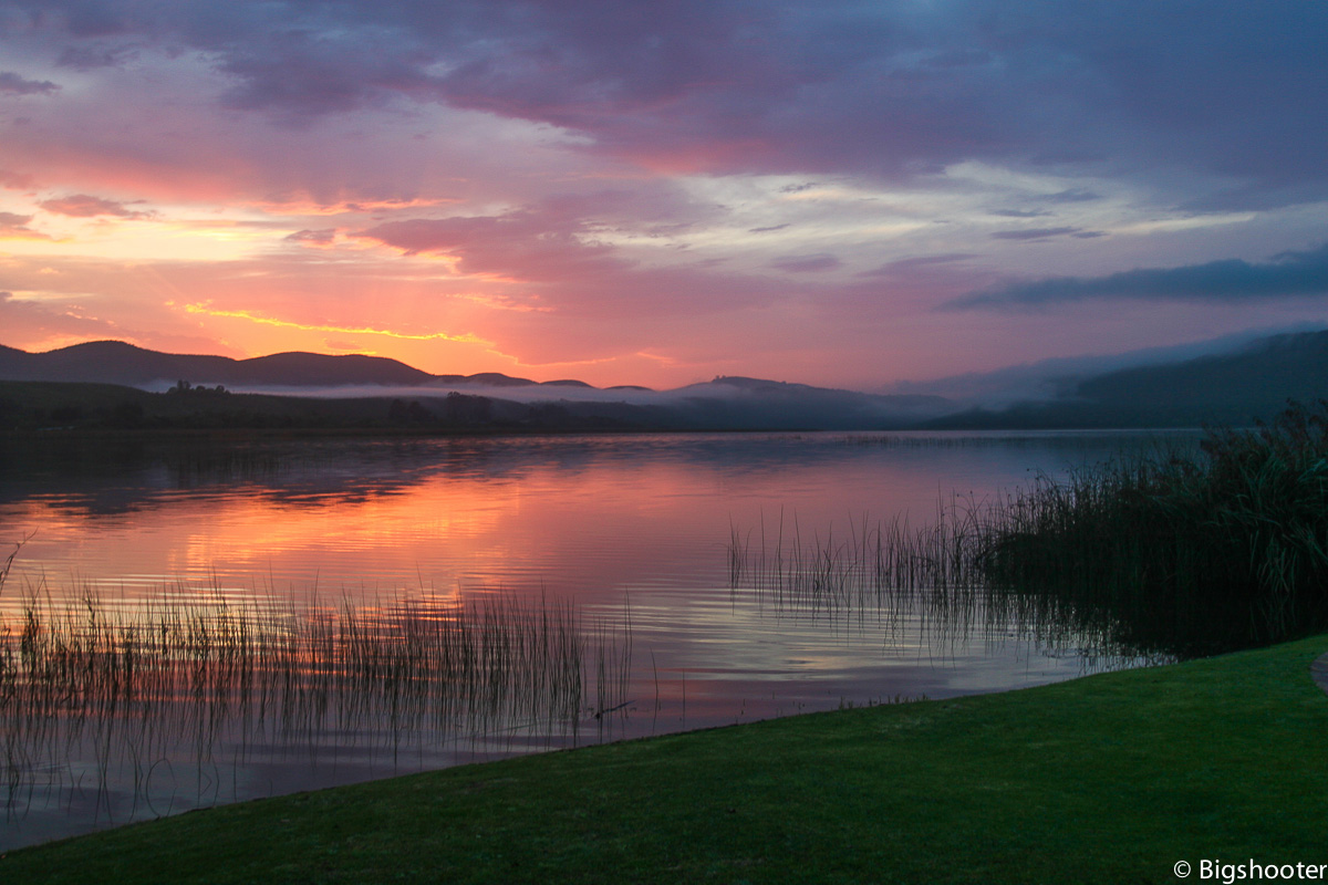 Sunset in South Africa