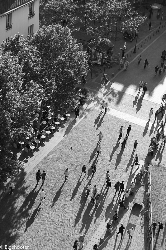 Last shadows in Paris.