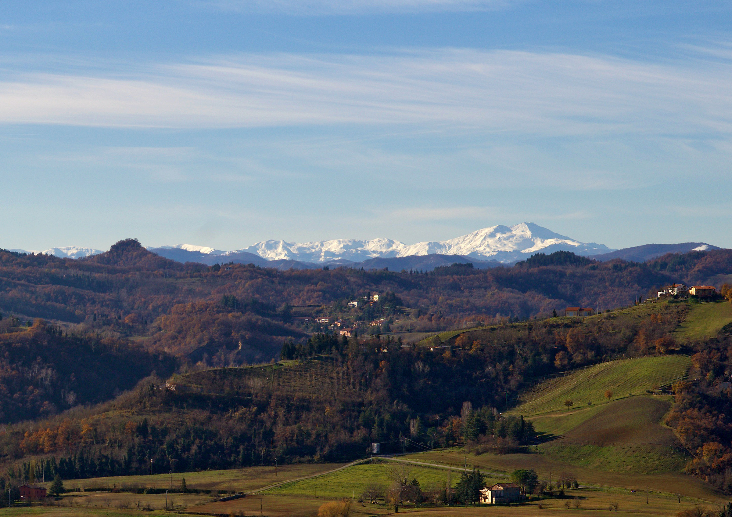 Il Cimone imbiancato