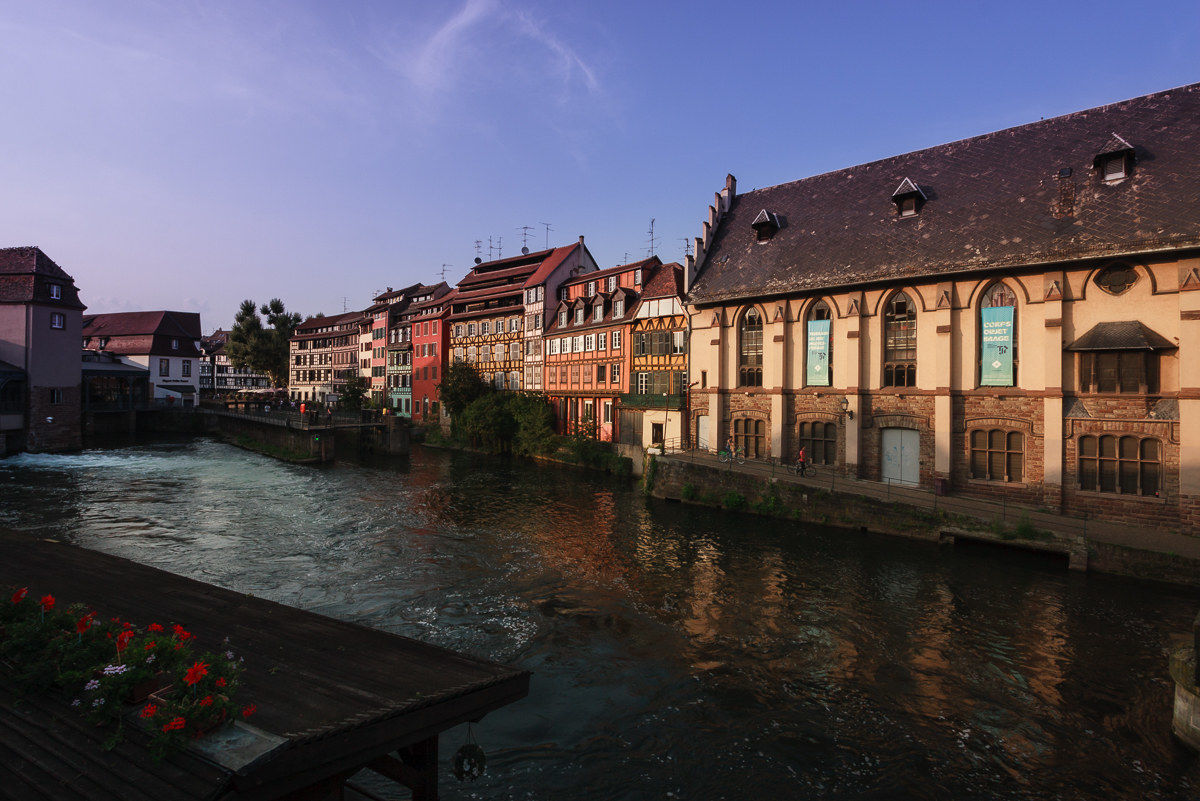 Strasbourg ... au coucher du soleil