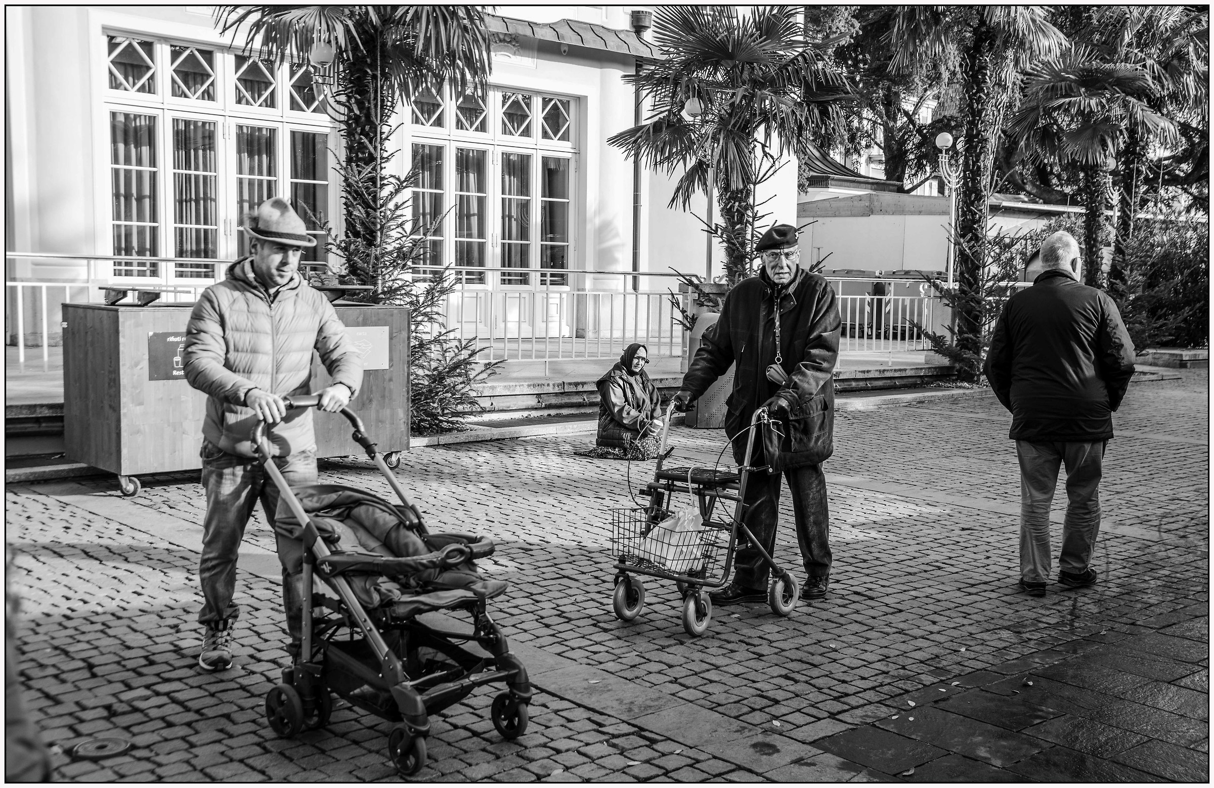 At every age his ..... stroller ...!