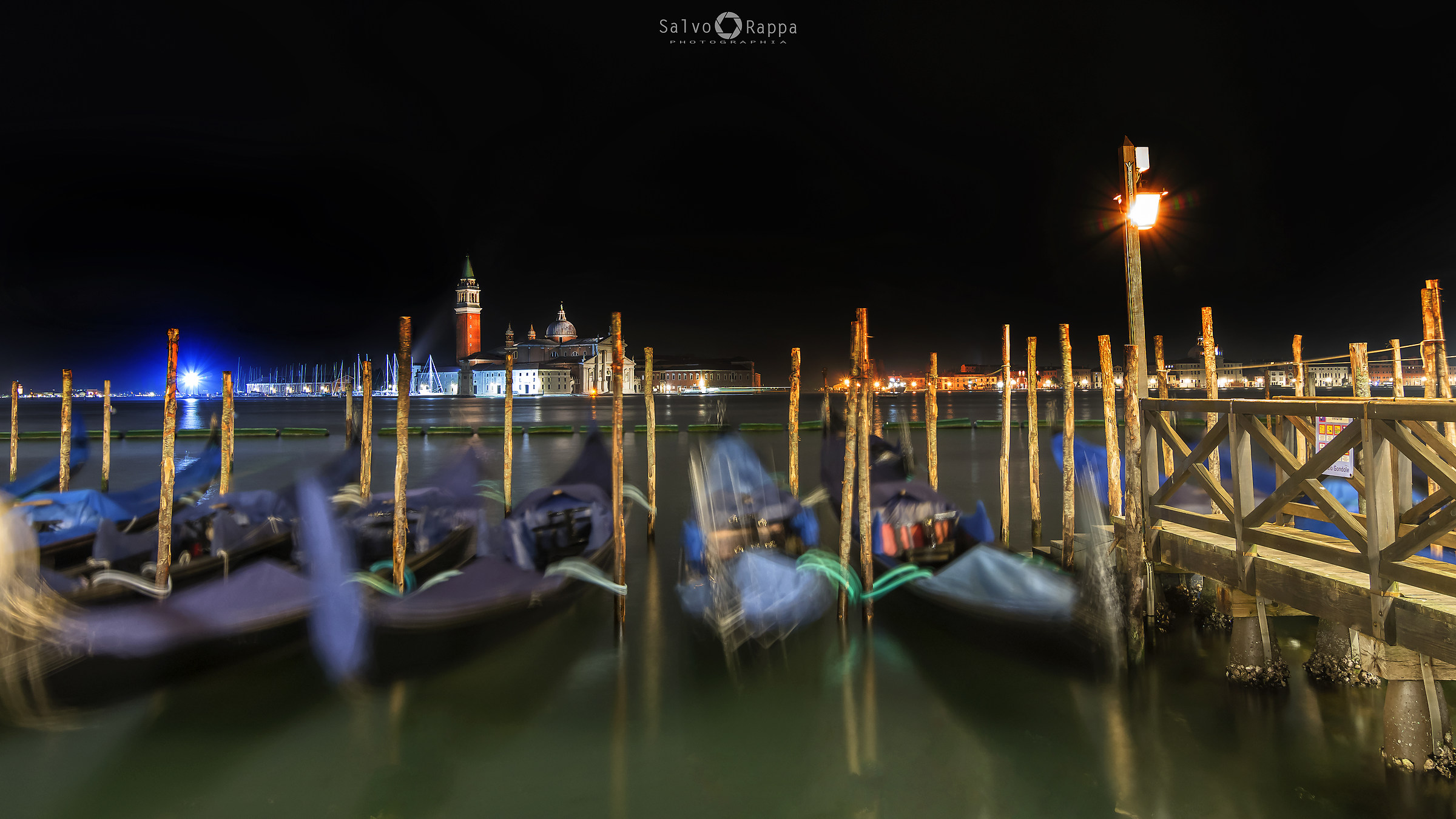 Gondolas, Laguna and San Giorgio