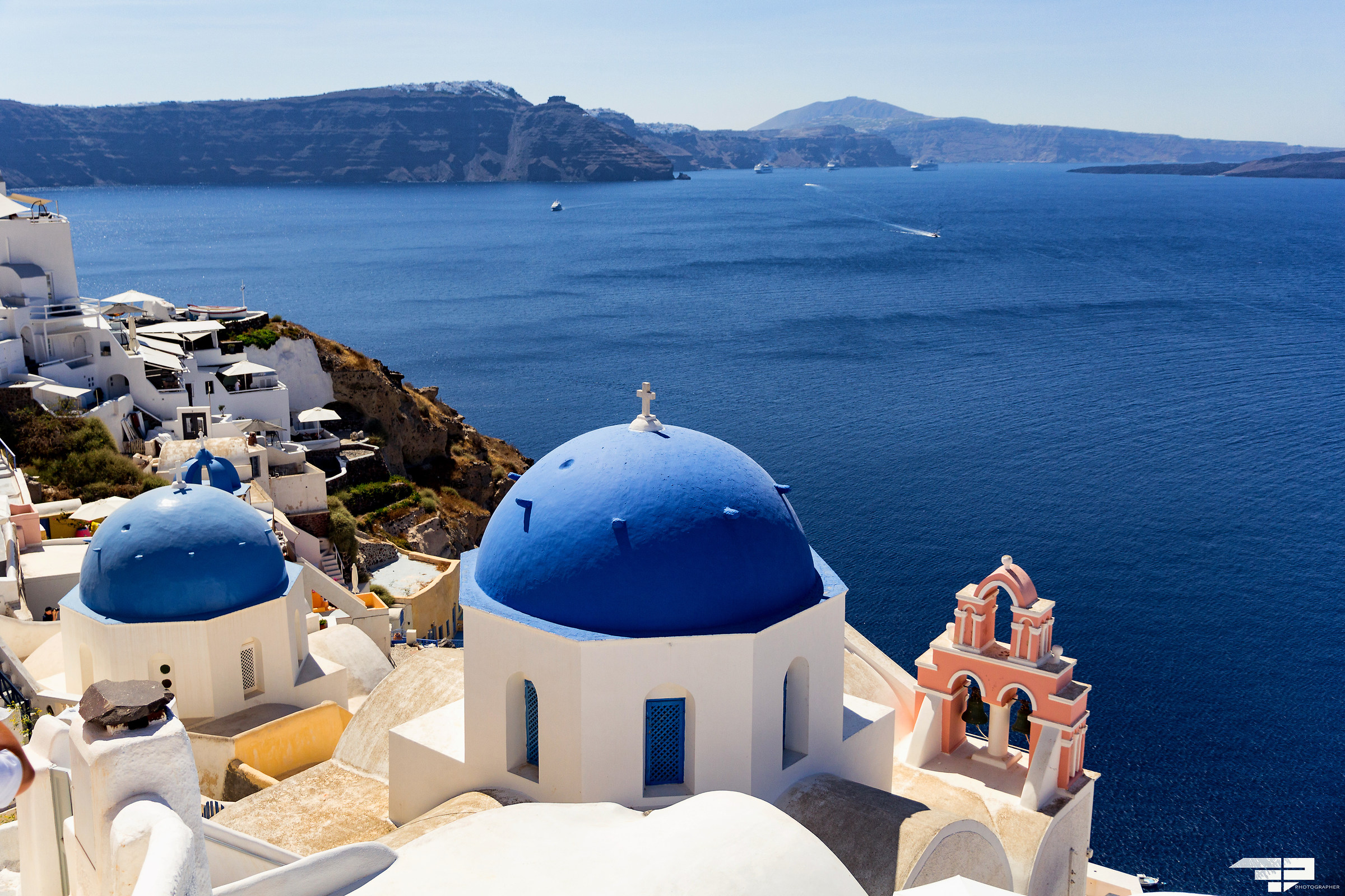 Scorcio di Santorini