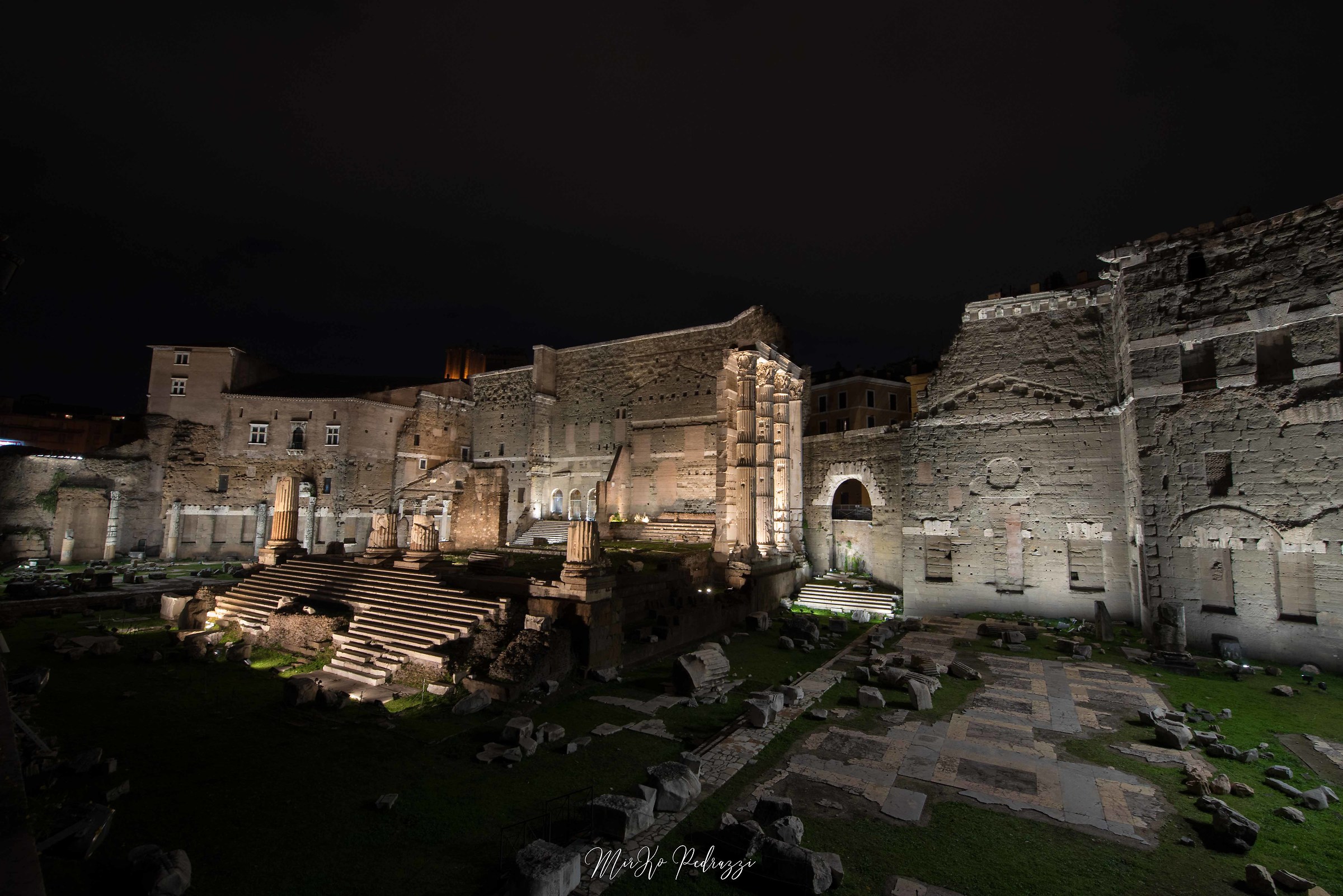 Ruins in the imperial holes