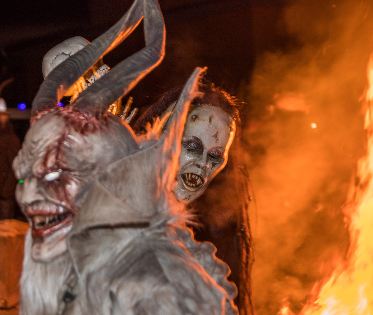 Krampus a Cave del Predil (ud)
