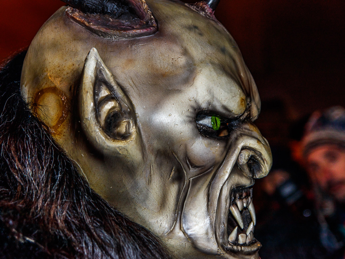 Krampus a Cave del Predil (ud)