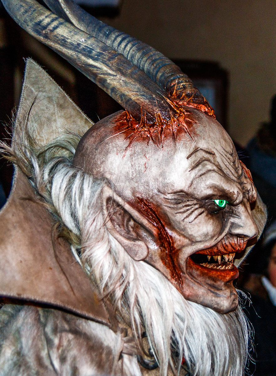 Krampus a Cave del Predil (ud)