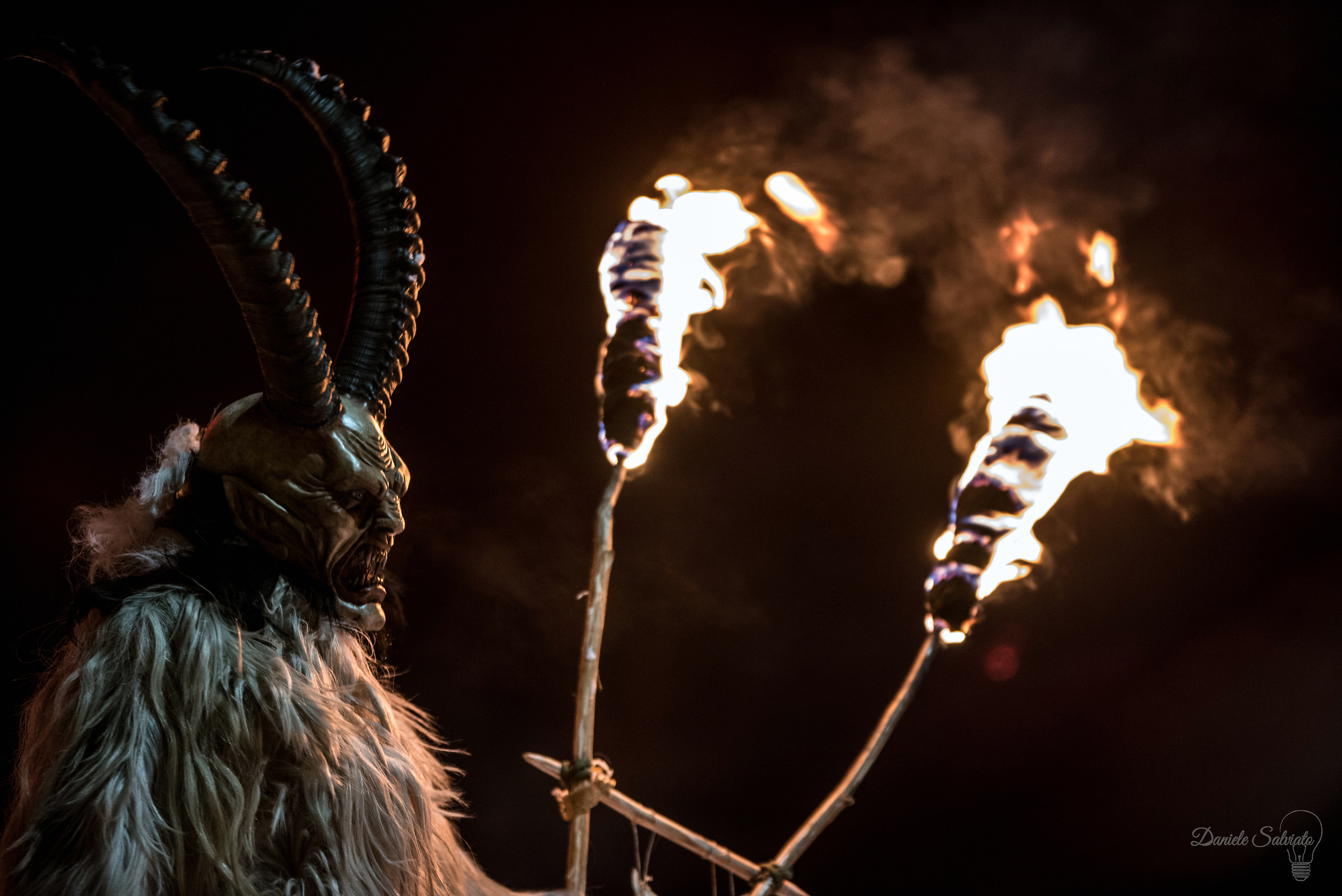 Krampus a Cave del Predil (ud)