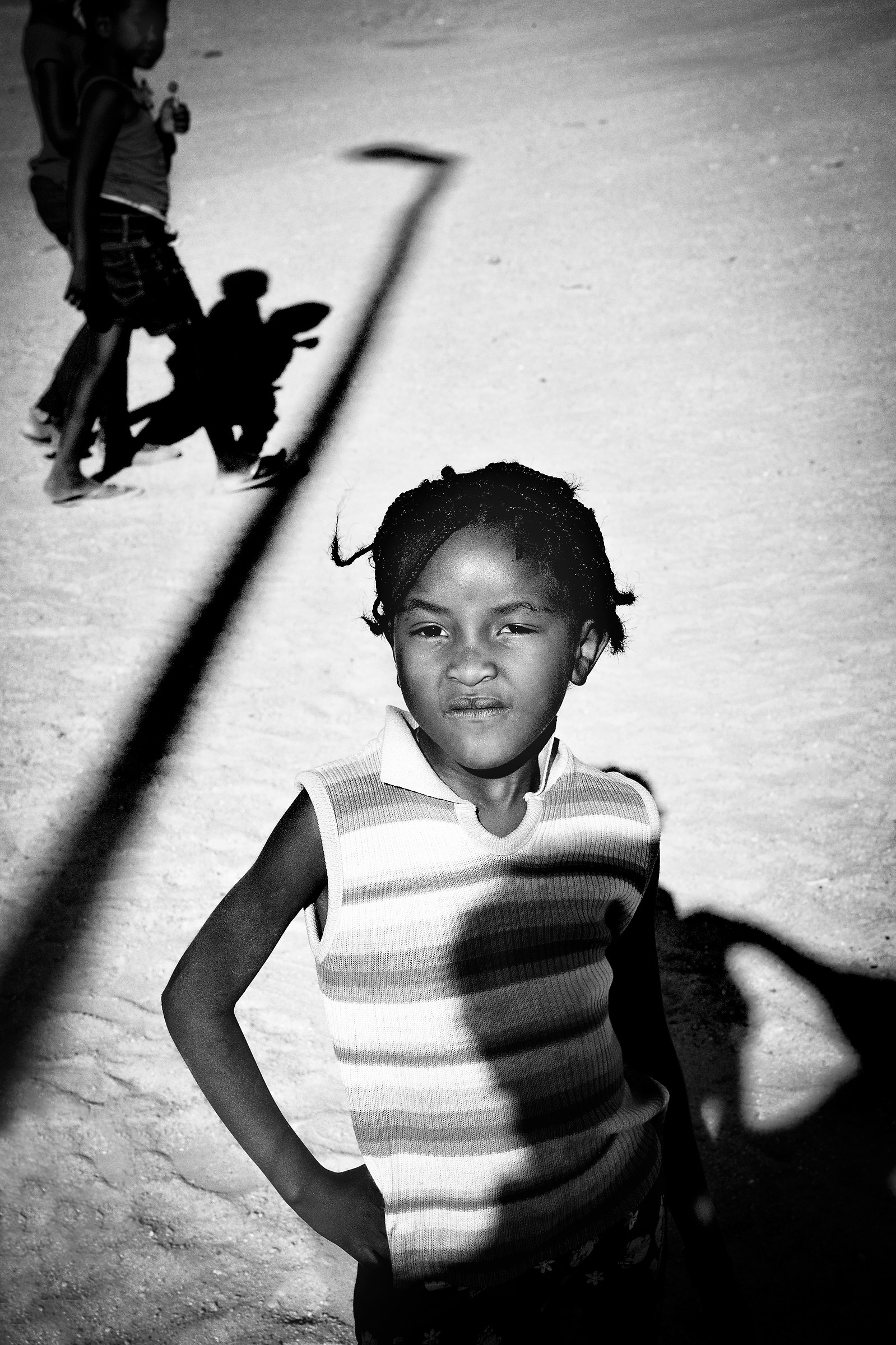 Township of Mondesa - A girl. Namibia, 2017.