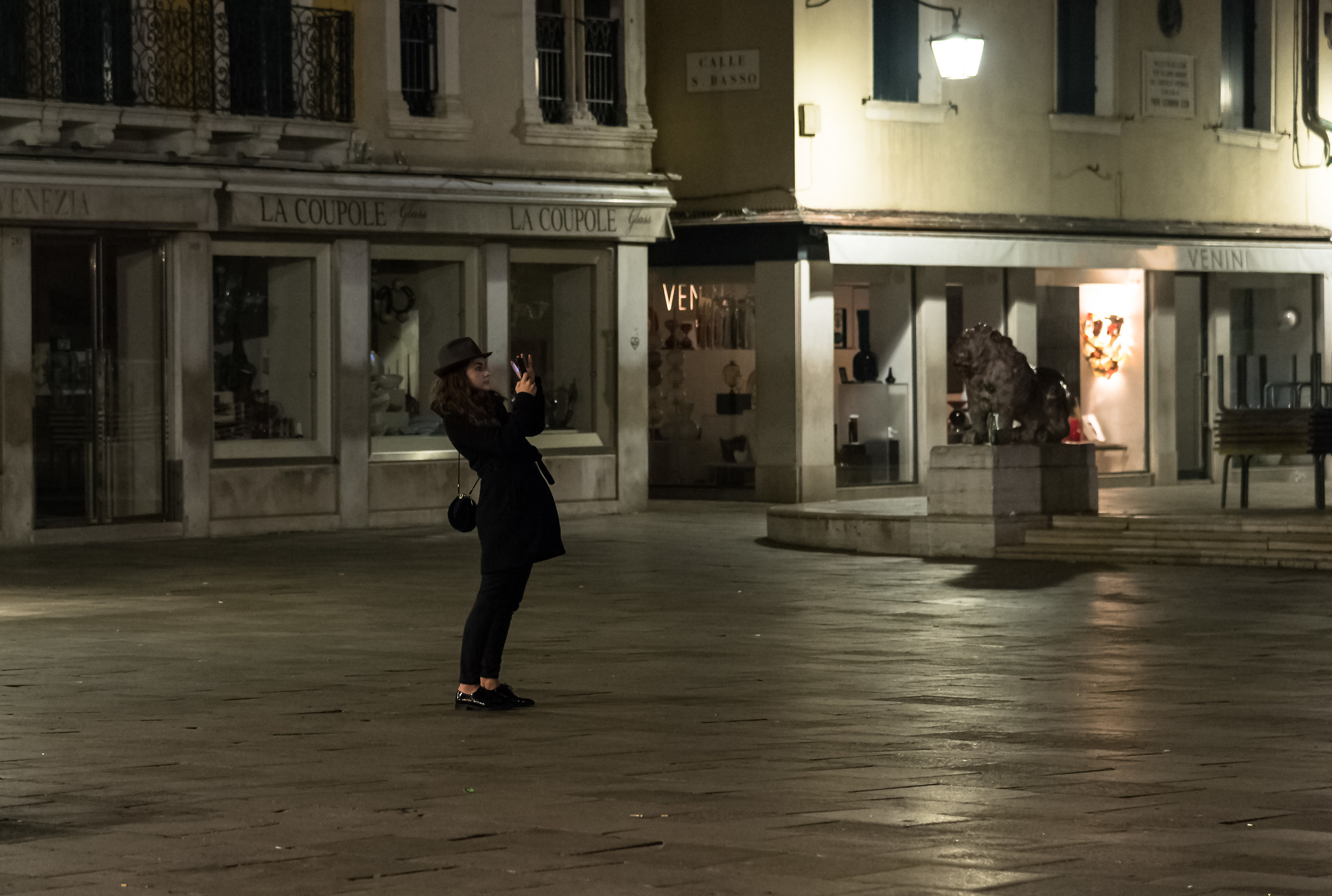 The strange position to "them" .....