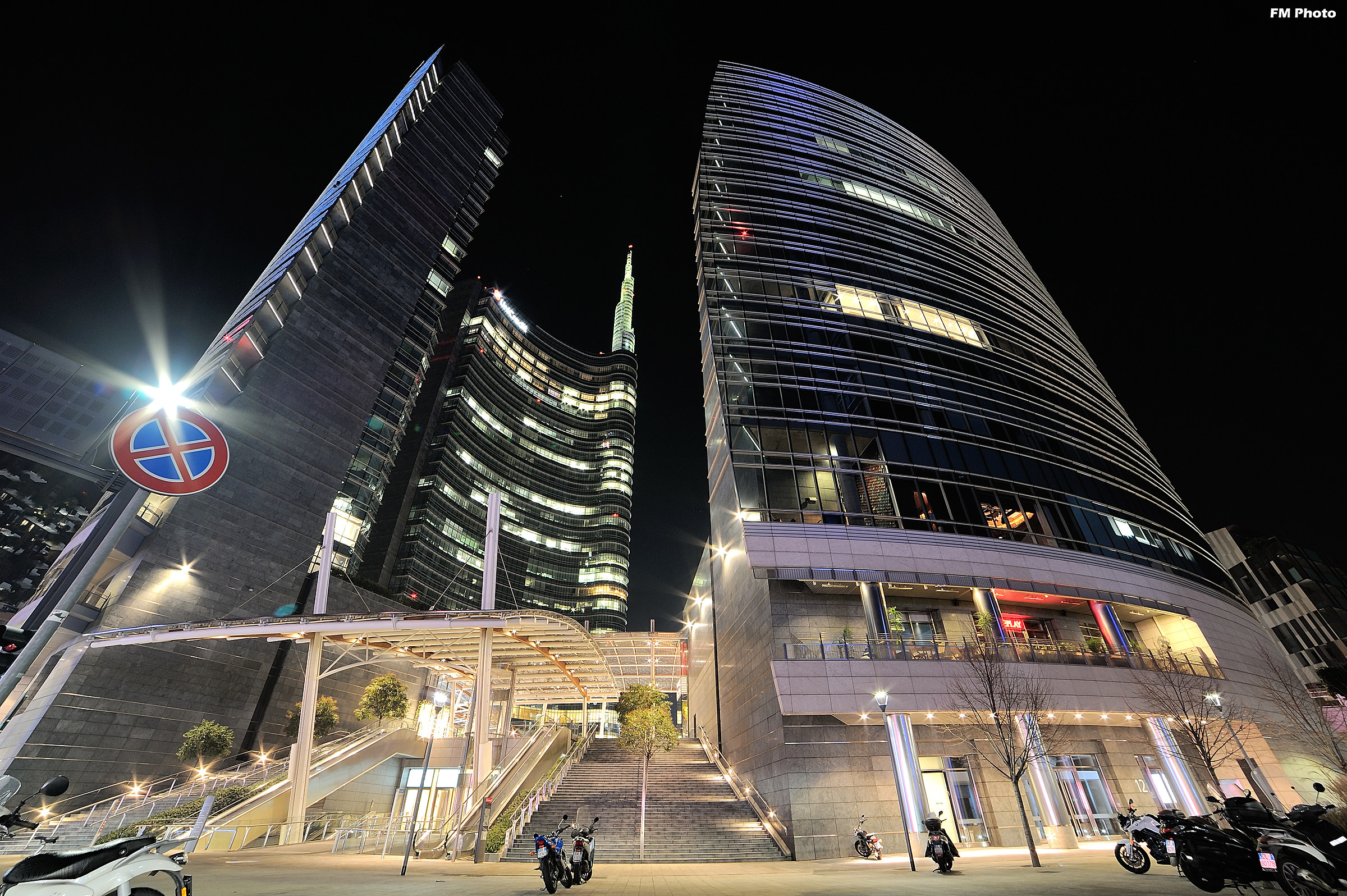 Gae Aulenti by Night