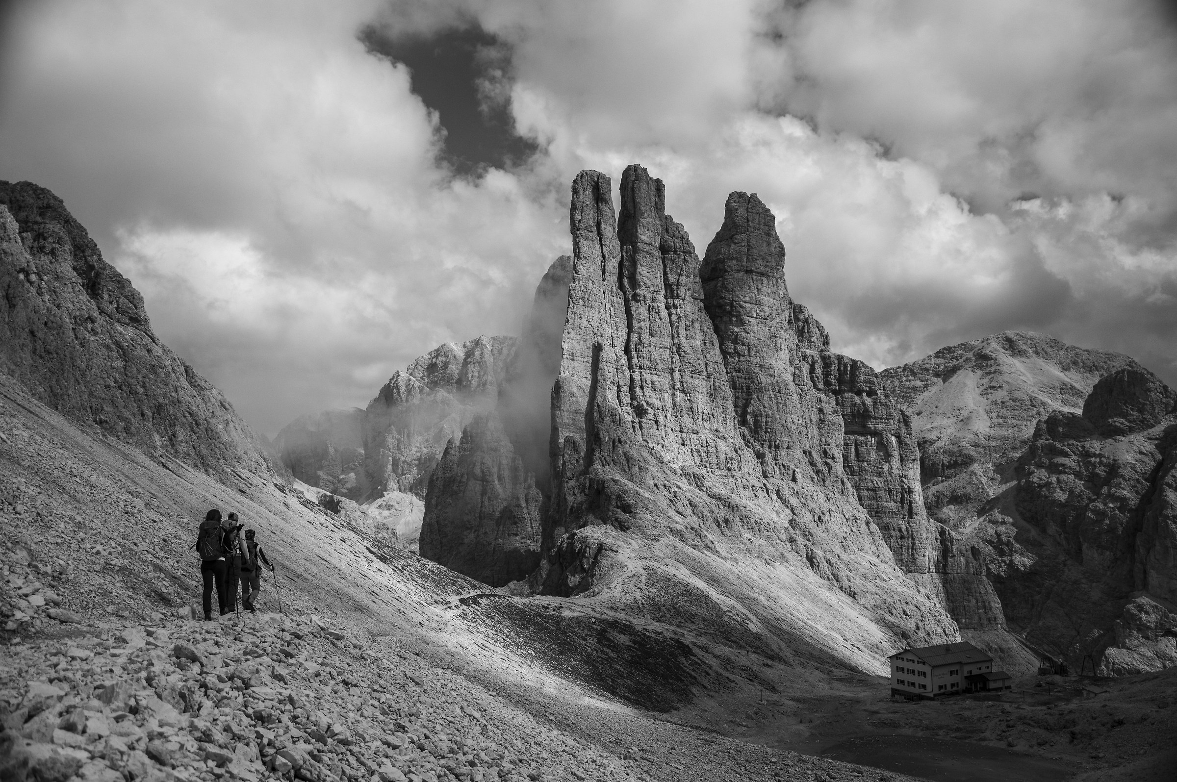 Towers Meridionali Vaiolet - Rifugio Re Alberto