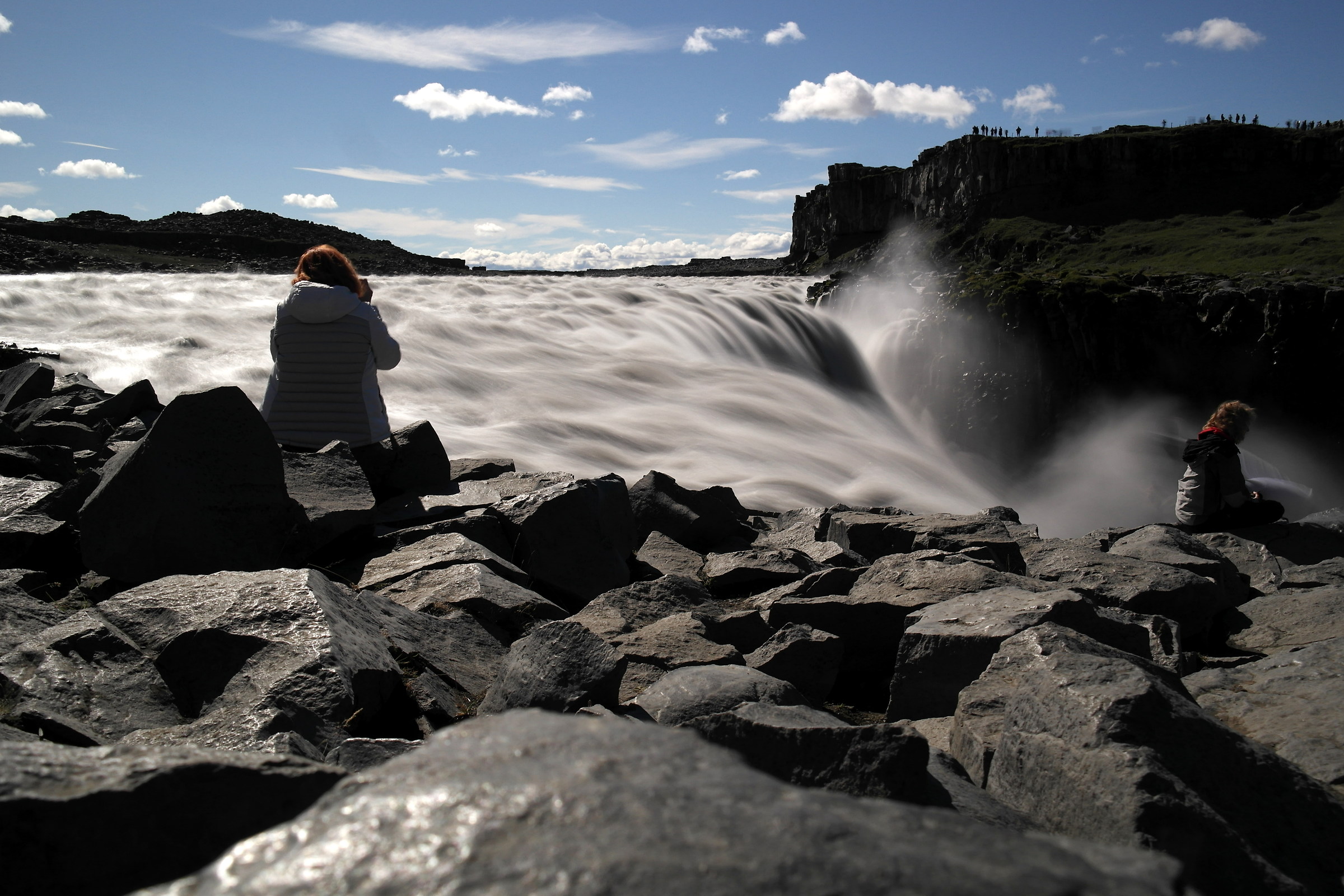 Sul bordo della Dettifoss