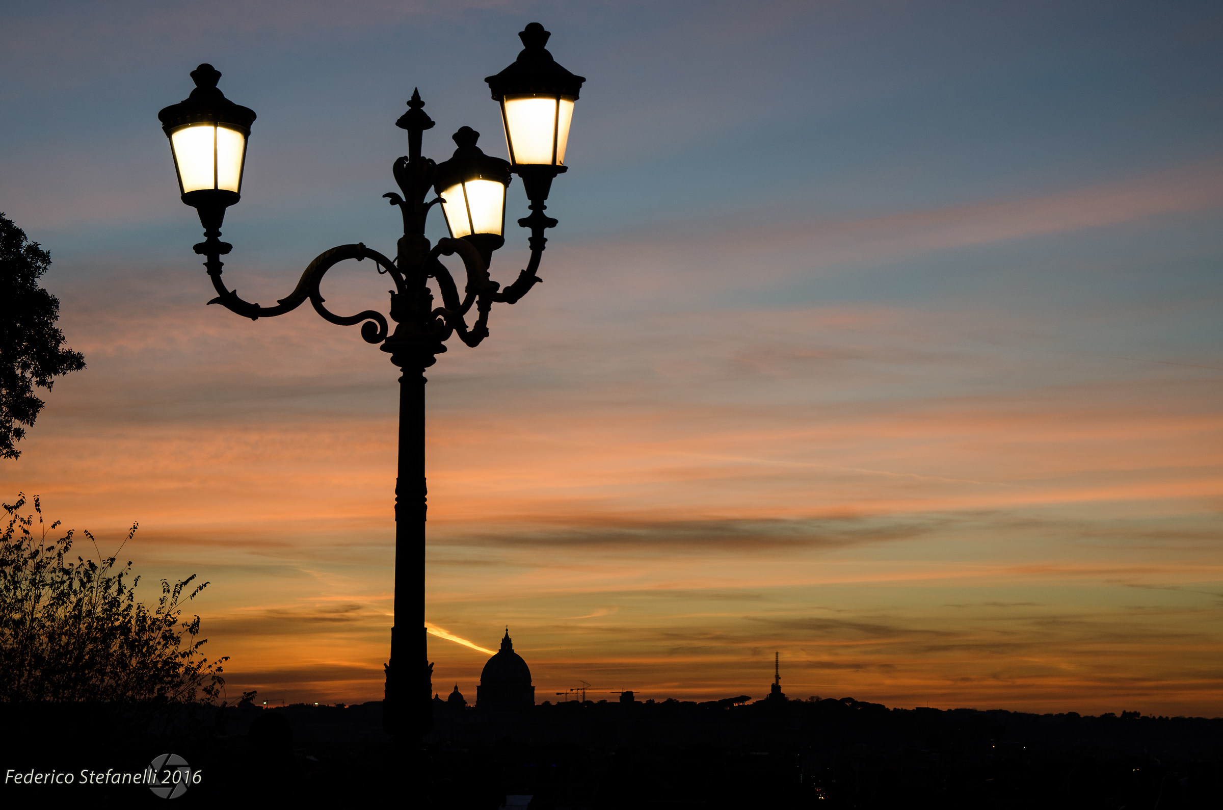 Tramonto al Pincio -1