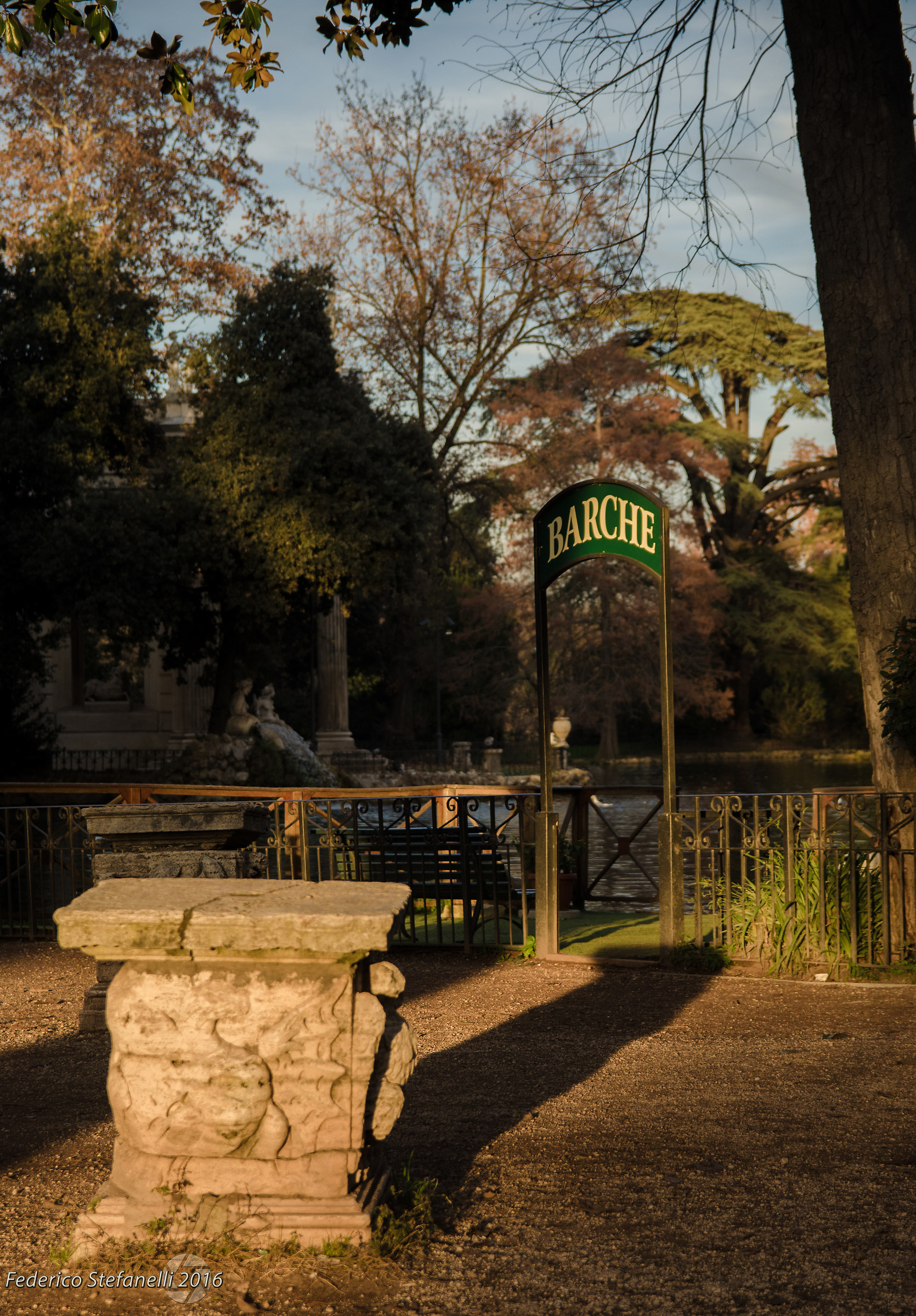 Tramonto al Pincio -2