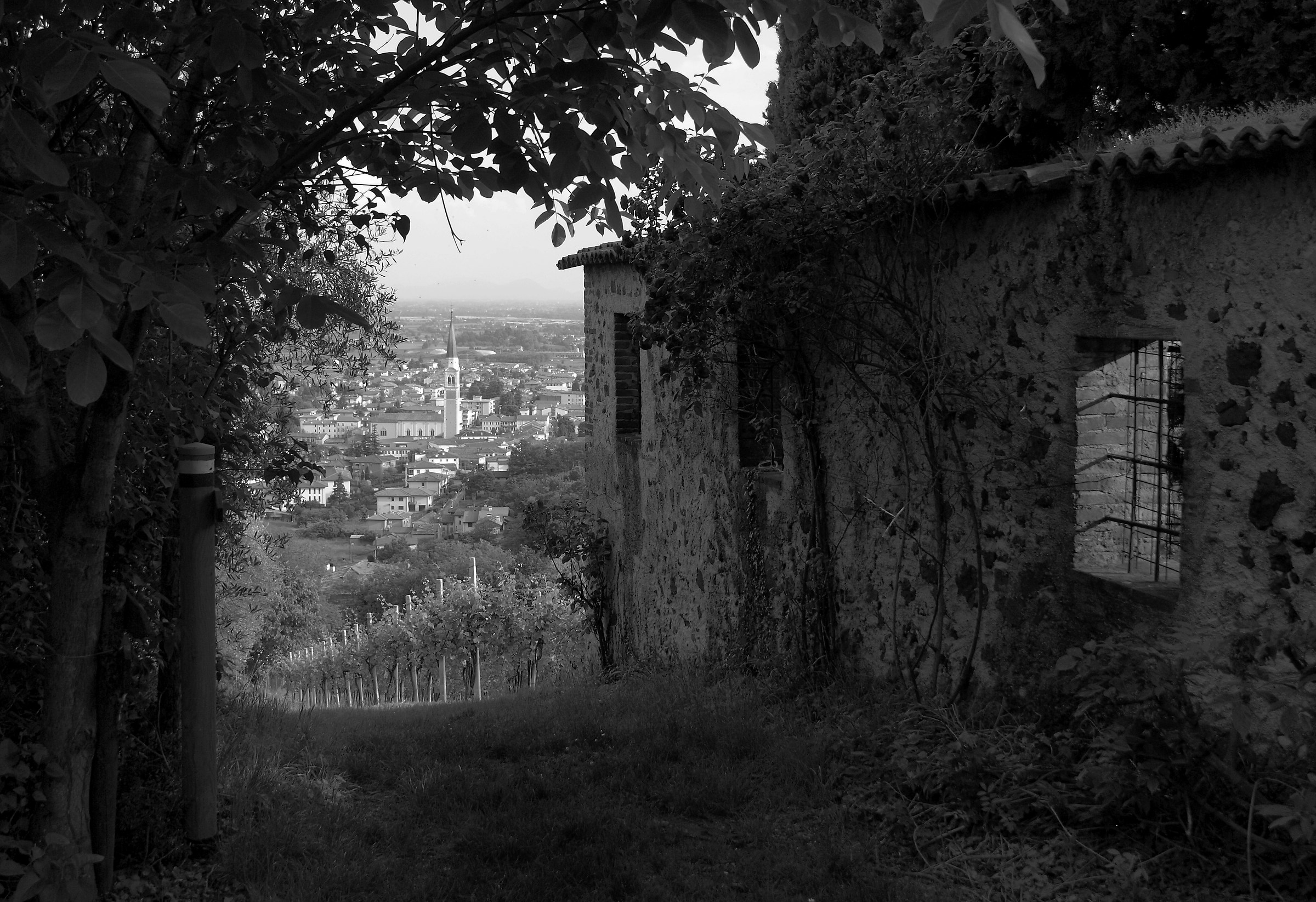 Stradina verso il paese