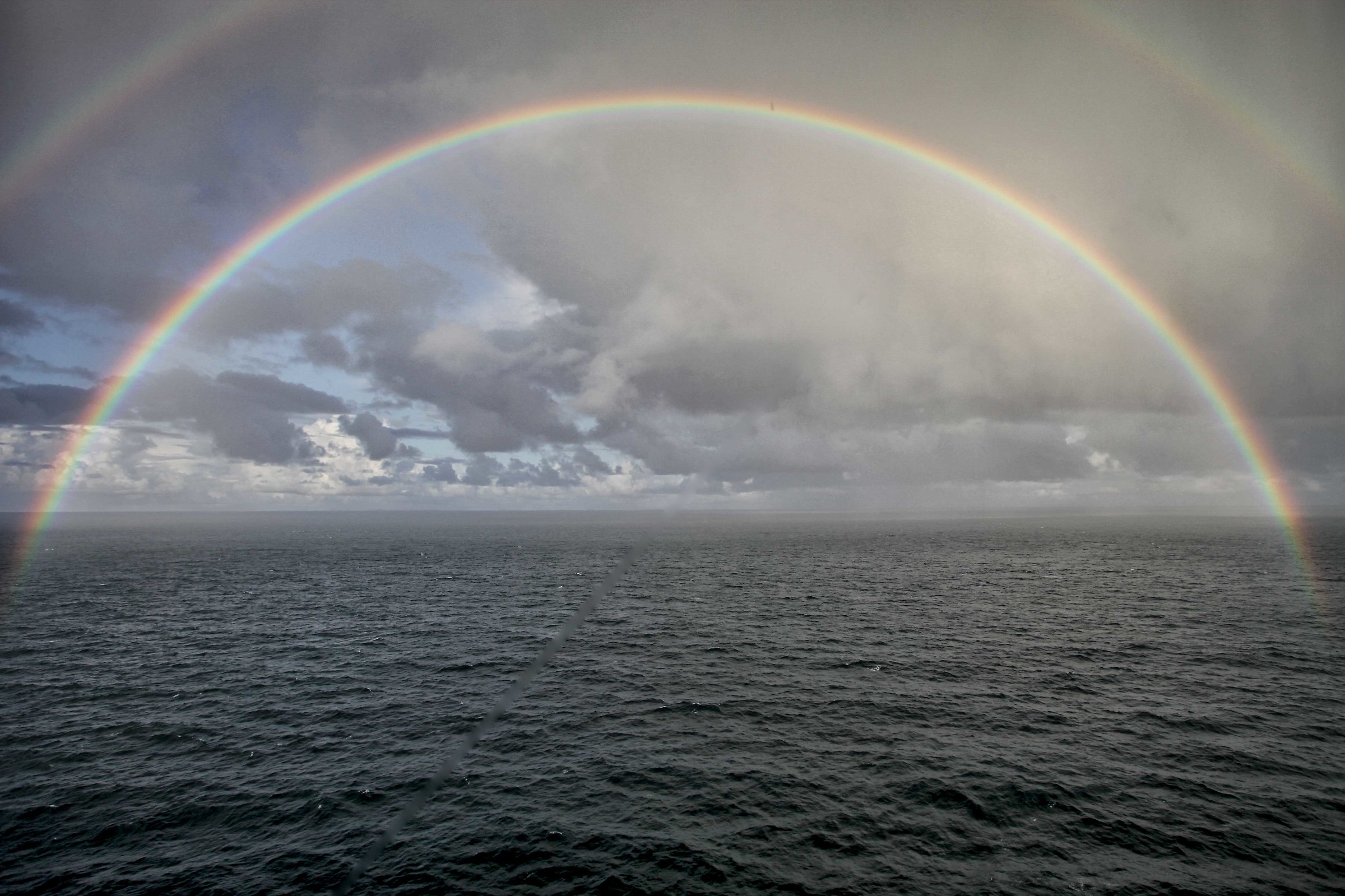 Norway - Arcoblaneno ciecolare taken from the ship