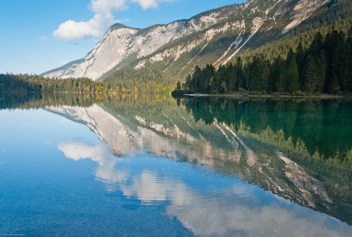 Reflections of Lake Tovel