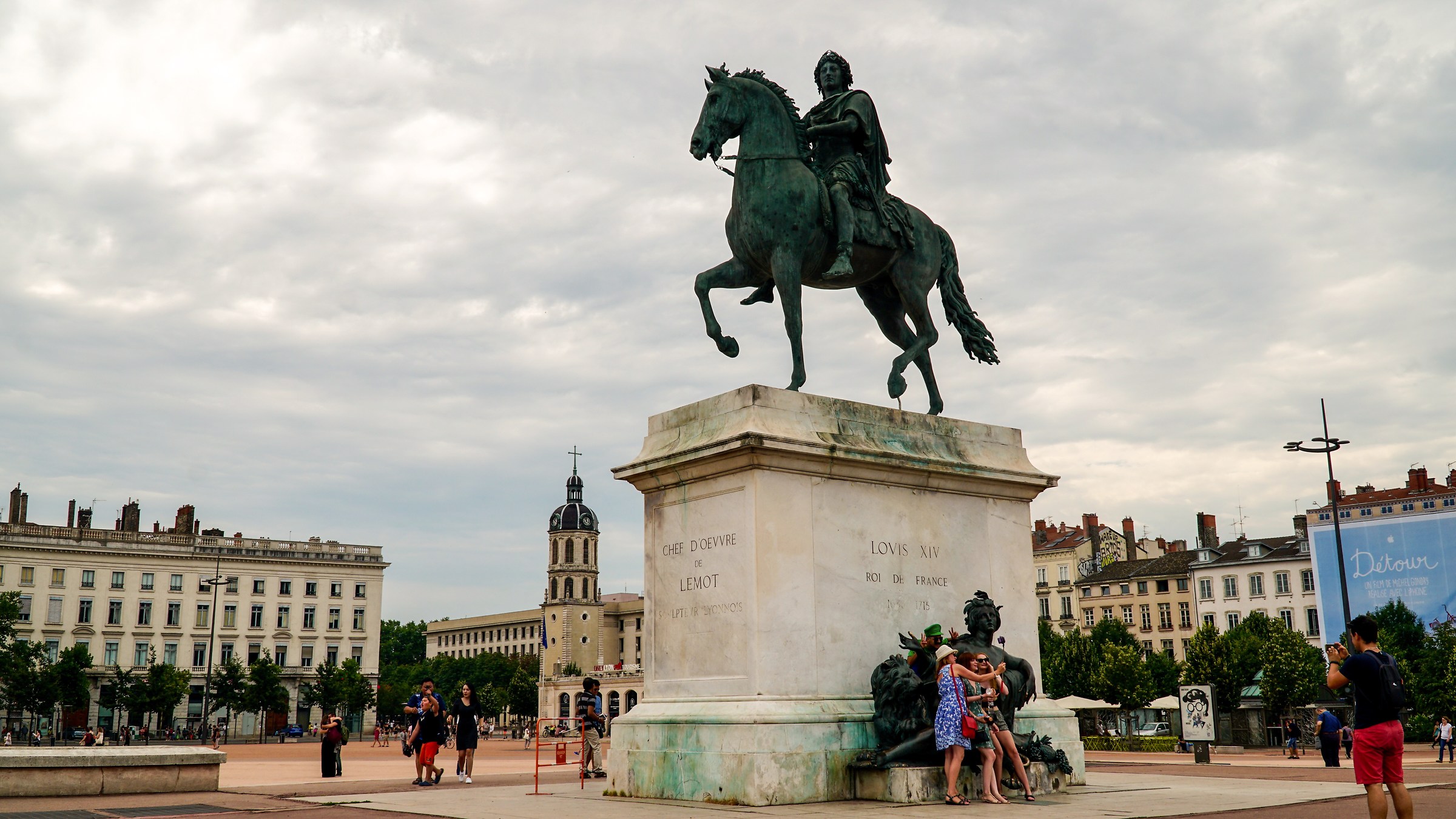 Lyon, Francia - Place Bellecour