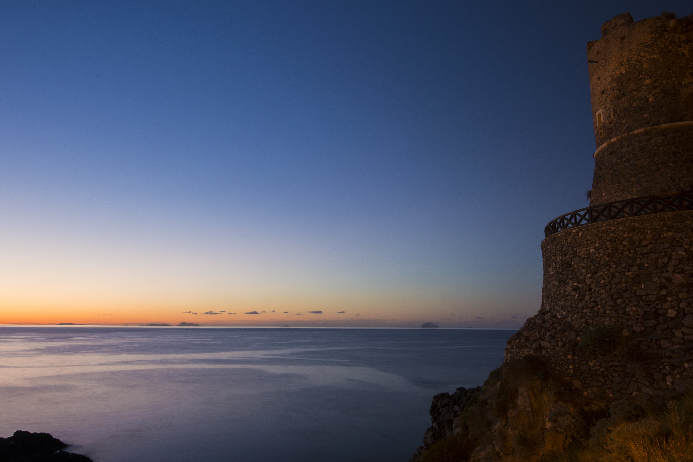 Sunset from Bagnara Calabra (rc)
