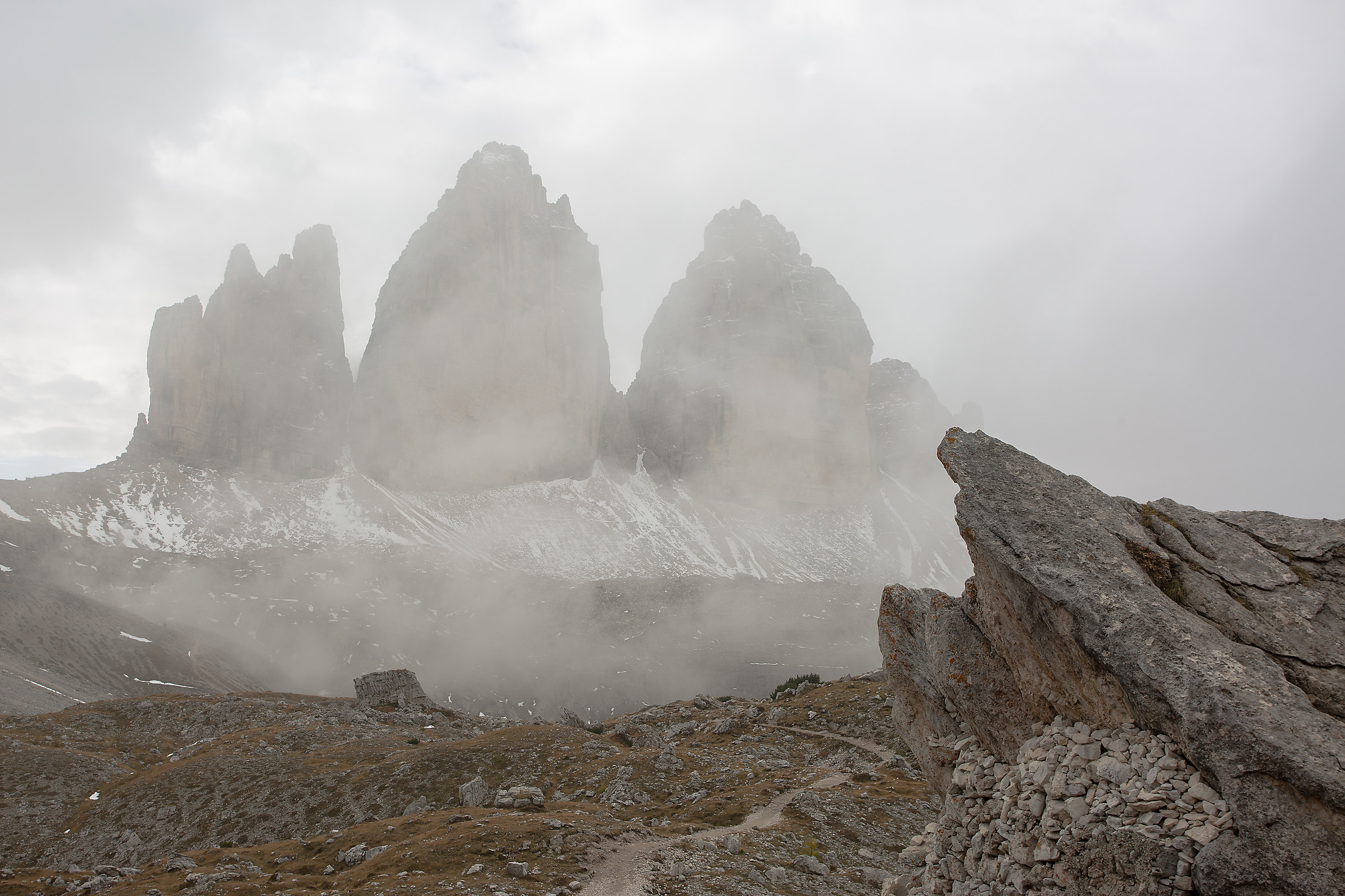 evanescenza (Tre Cime di Lavaredo)