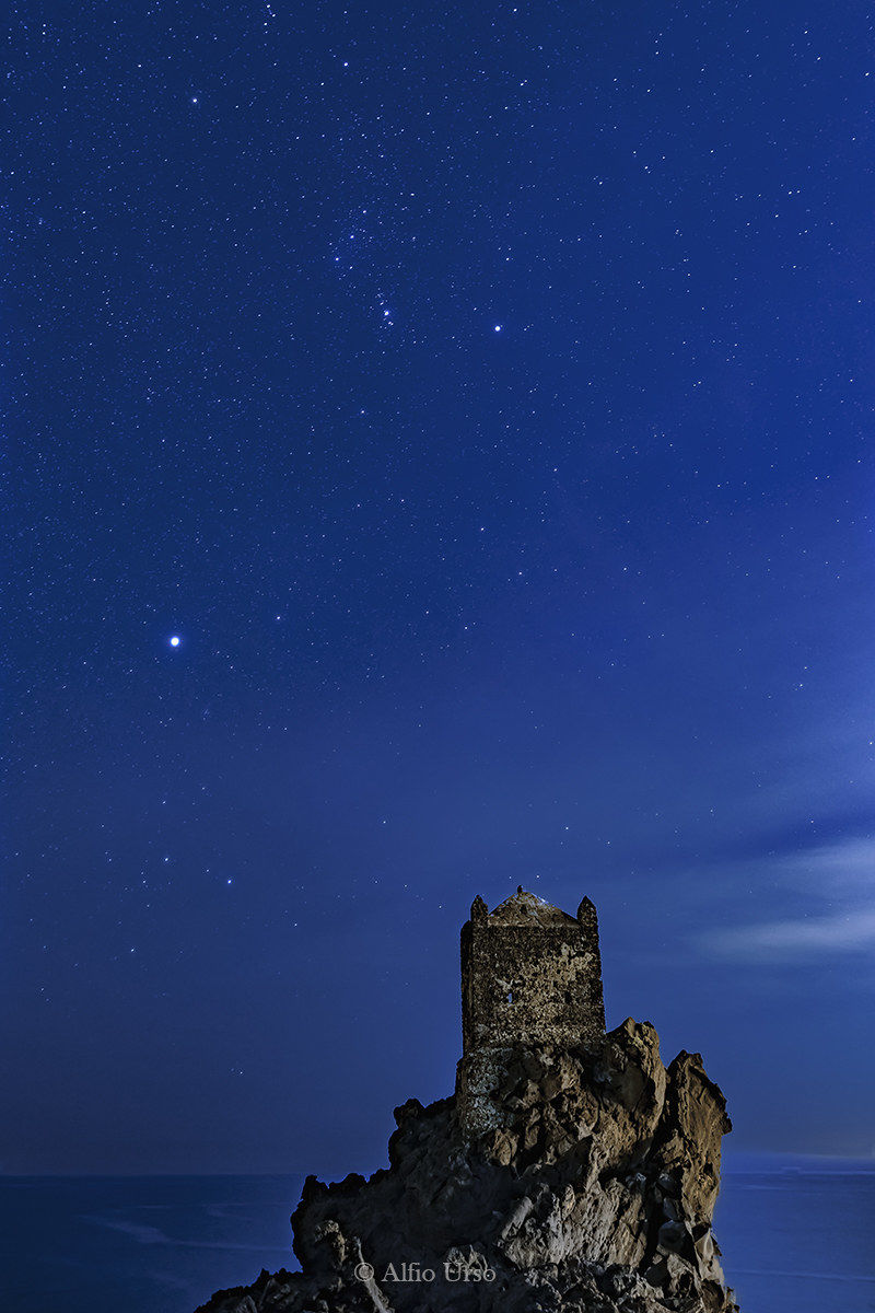 Garitta Santa Tecla sotto le stelle