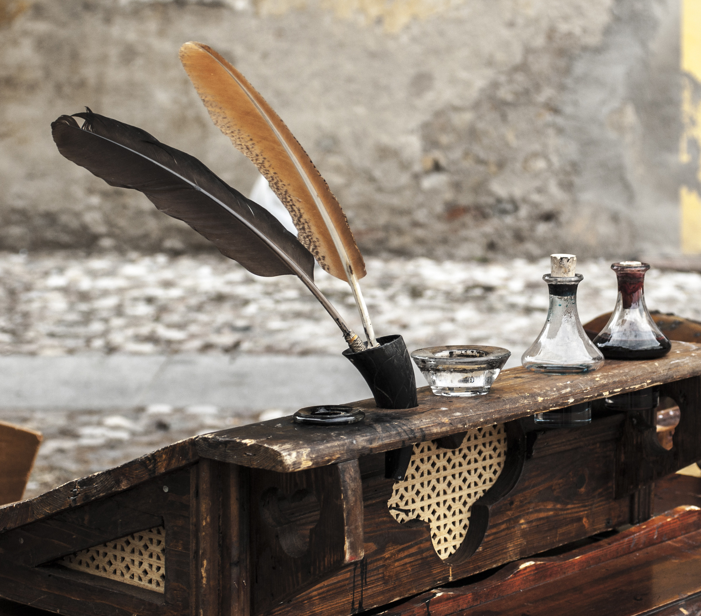 il tavolo dello scrittore