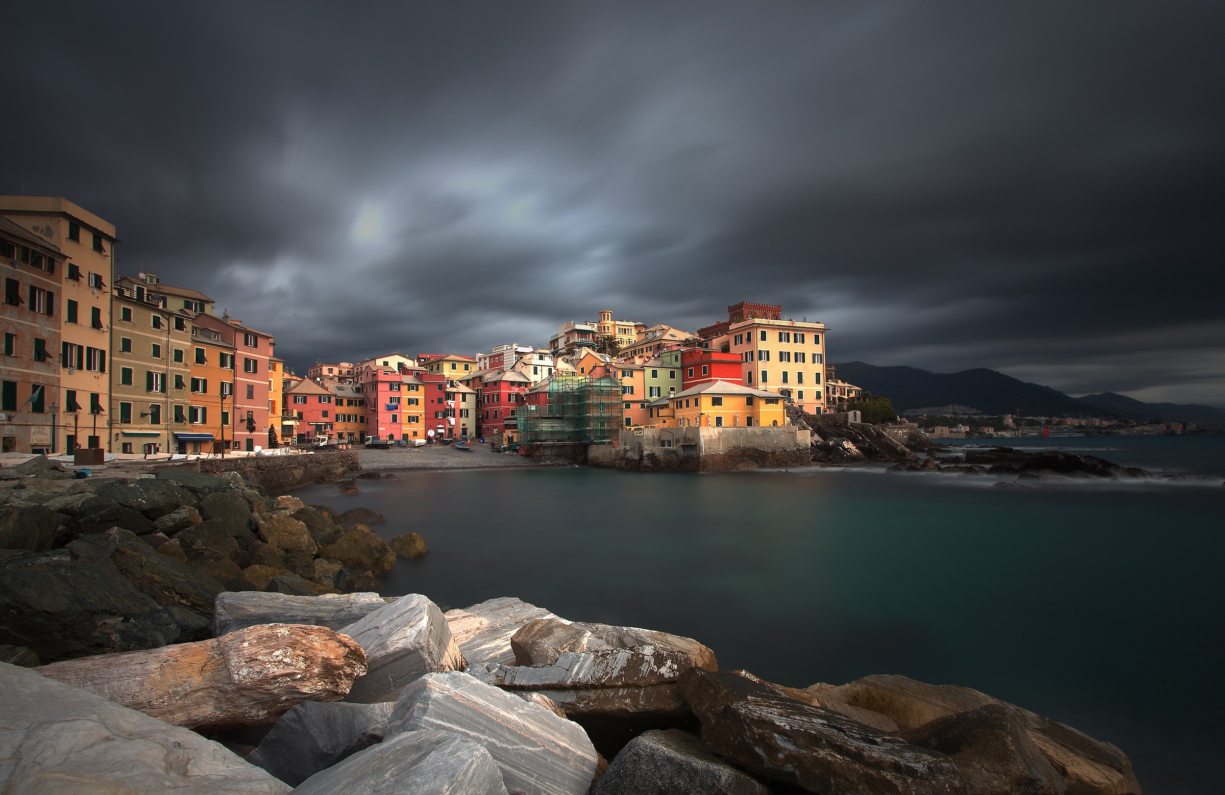 To the devil the scaffolding !!