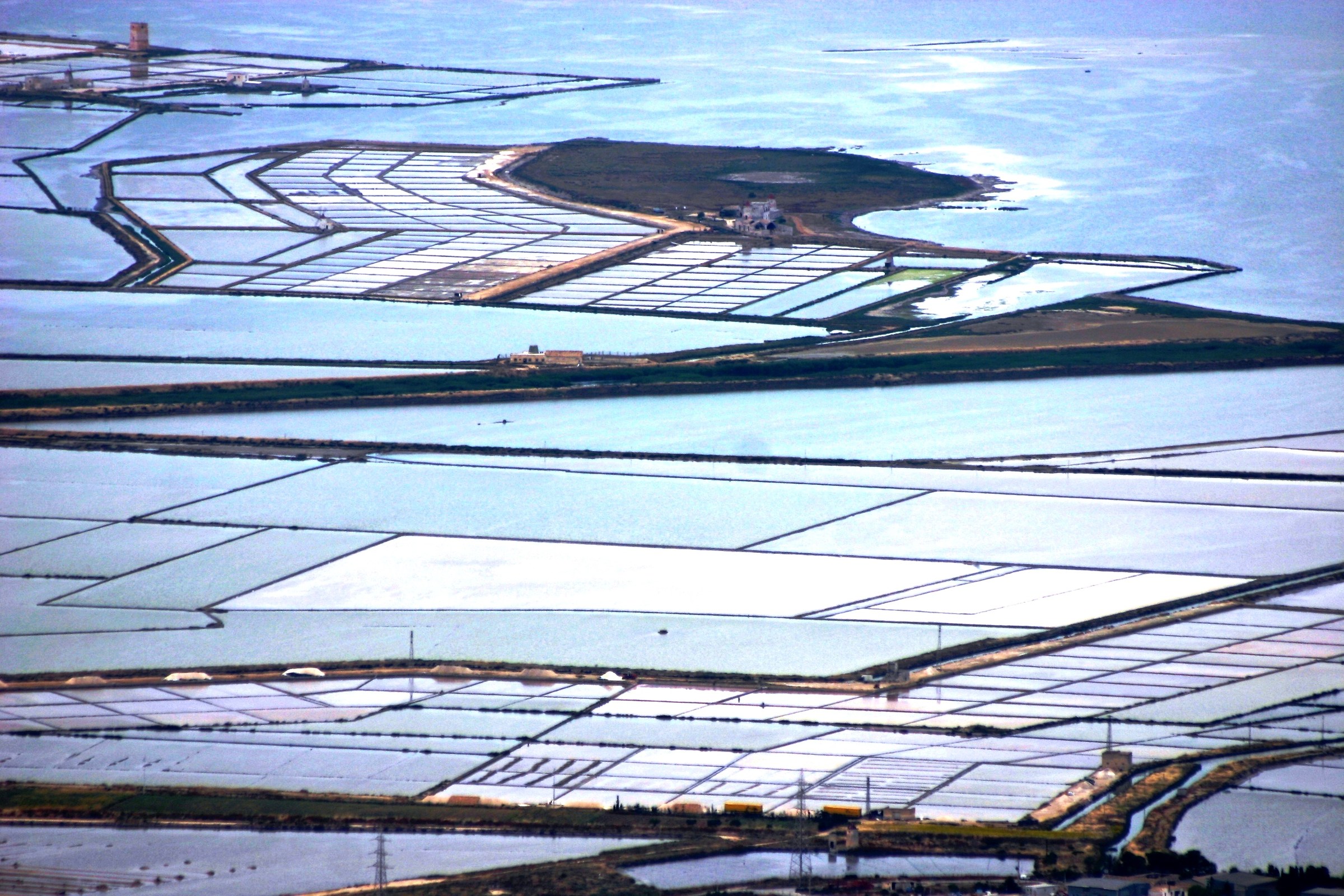 the saltworks in Trapani