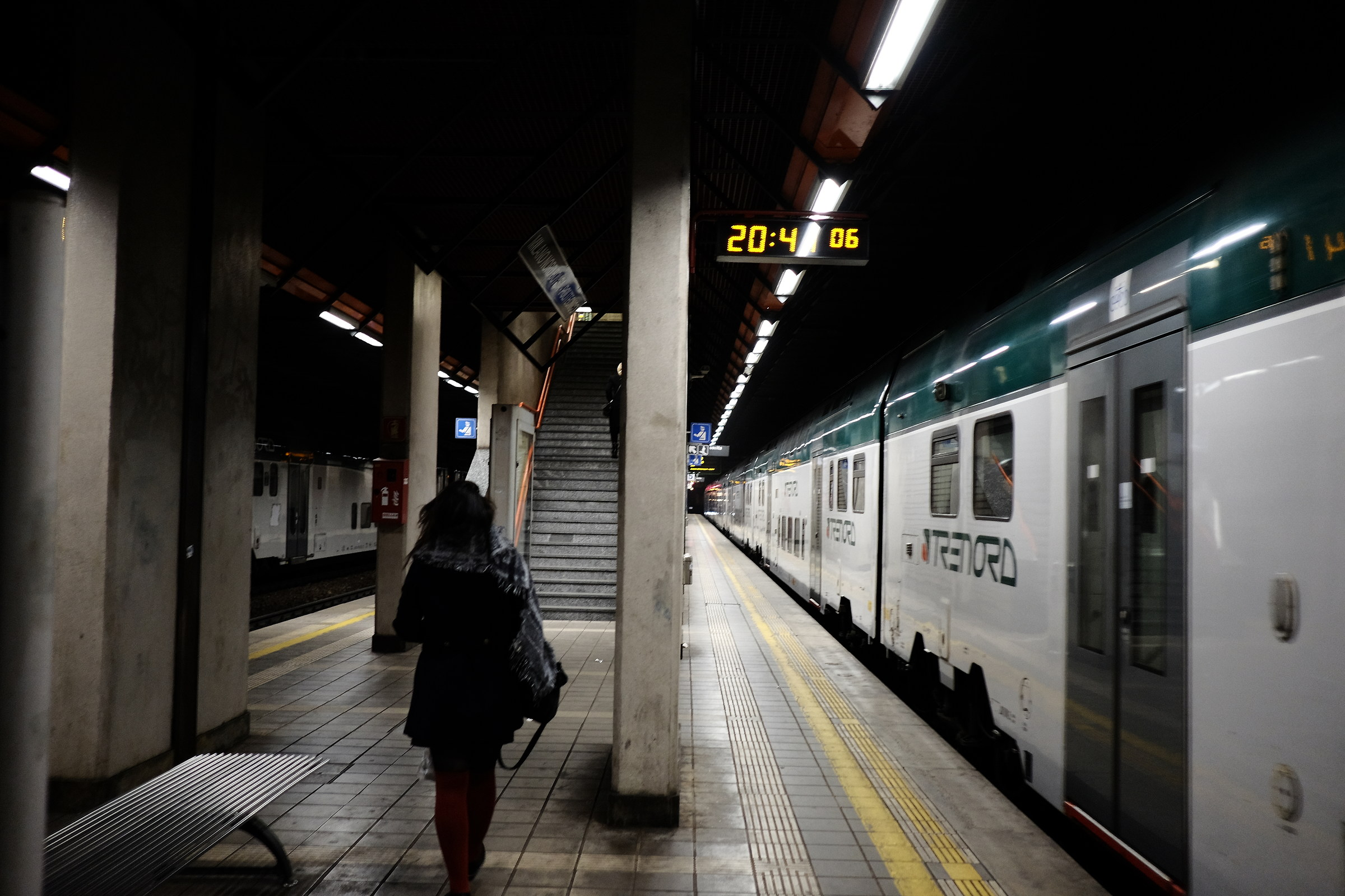 unedited, train station