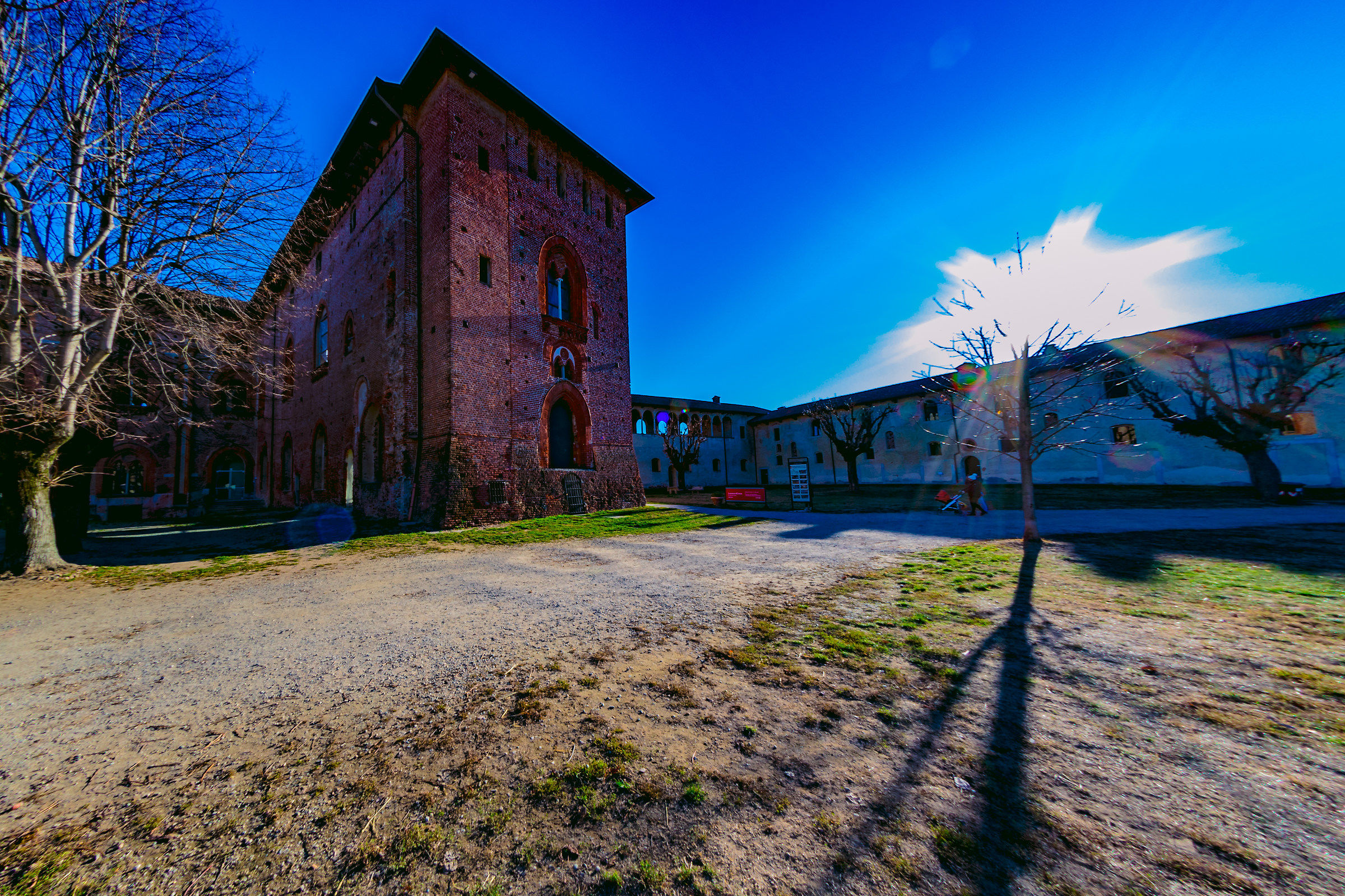 Sunset at the Castle