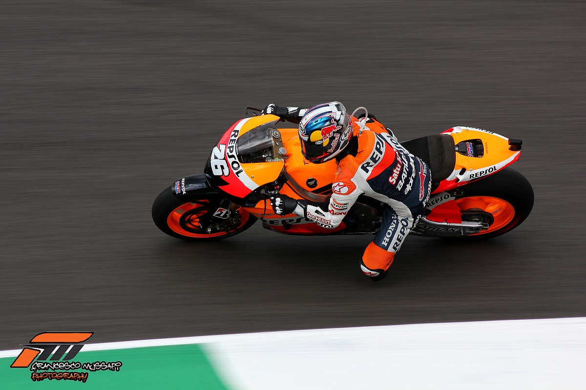 Pedrosa ed il ginocchio