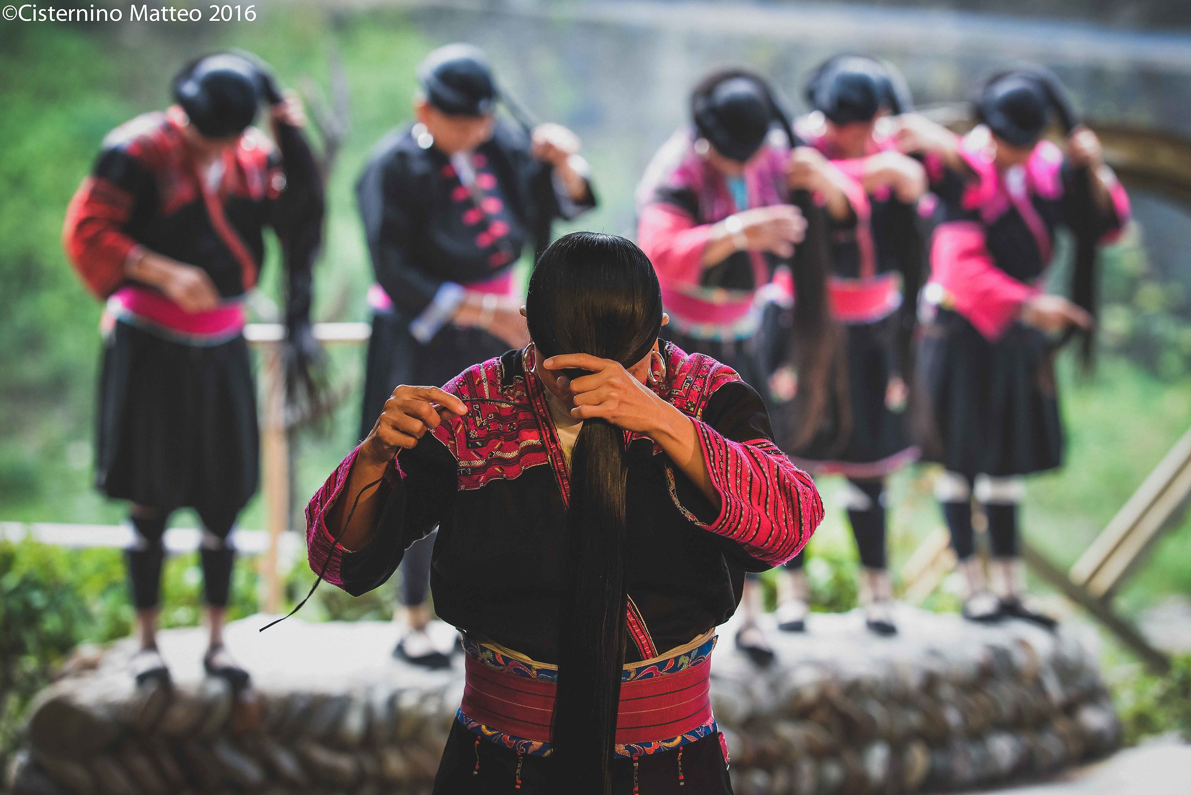 Chinese village, Huangluo, Longsheng, Guilin, Guangxi