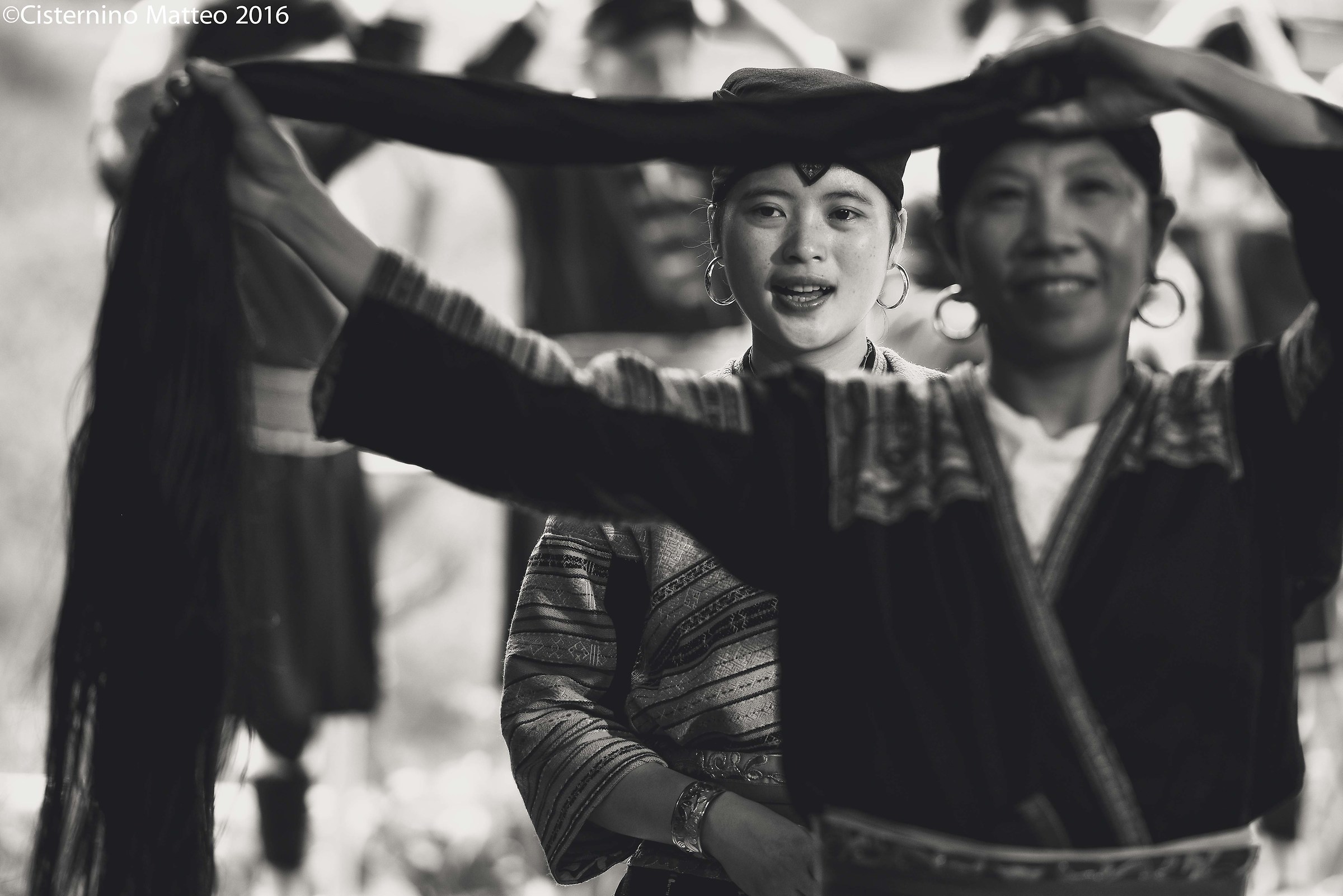 Chinese village, Huangluo, Longsheng, Guilin, Guangxi