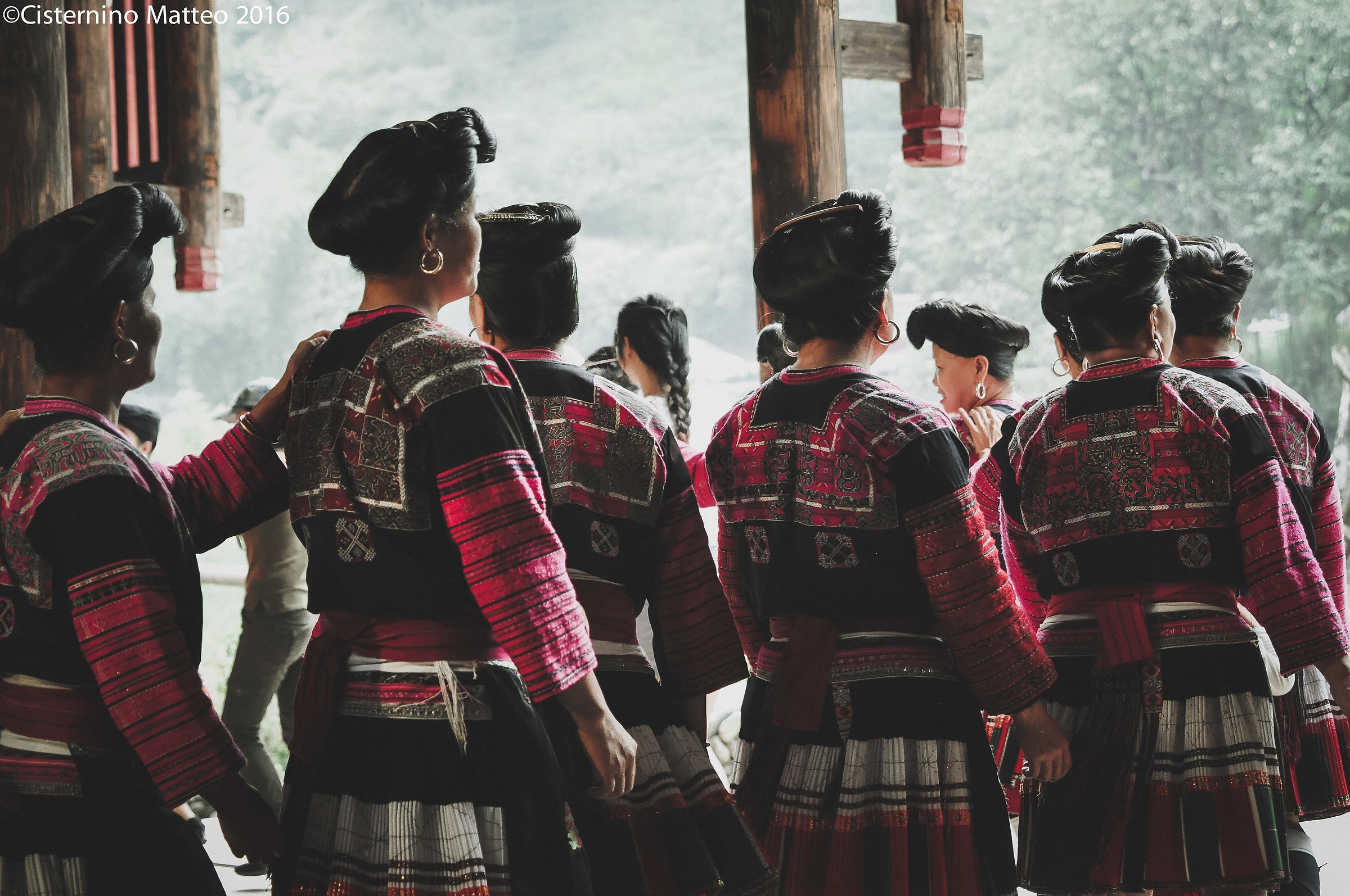 Chinese village, Huangluo, Longsheng, Guilin, Guangxi