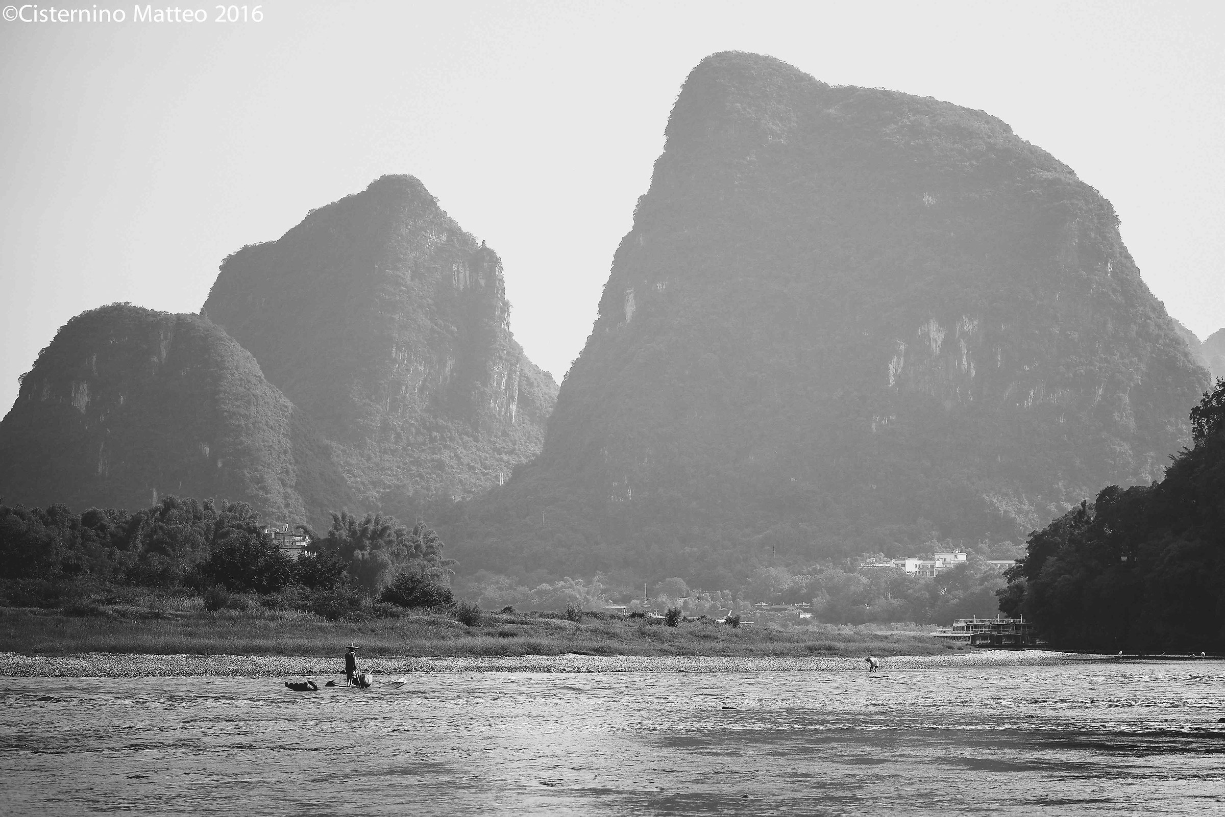 Yulong River, Yangshuo, Guilin China