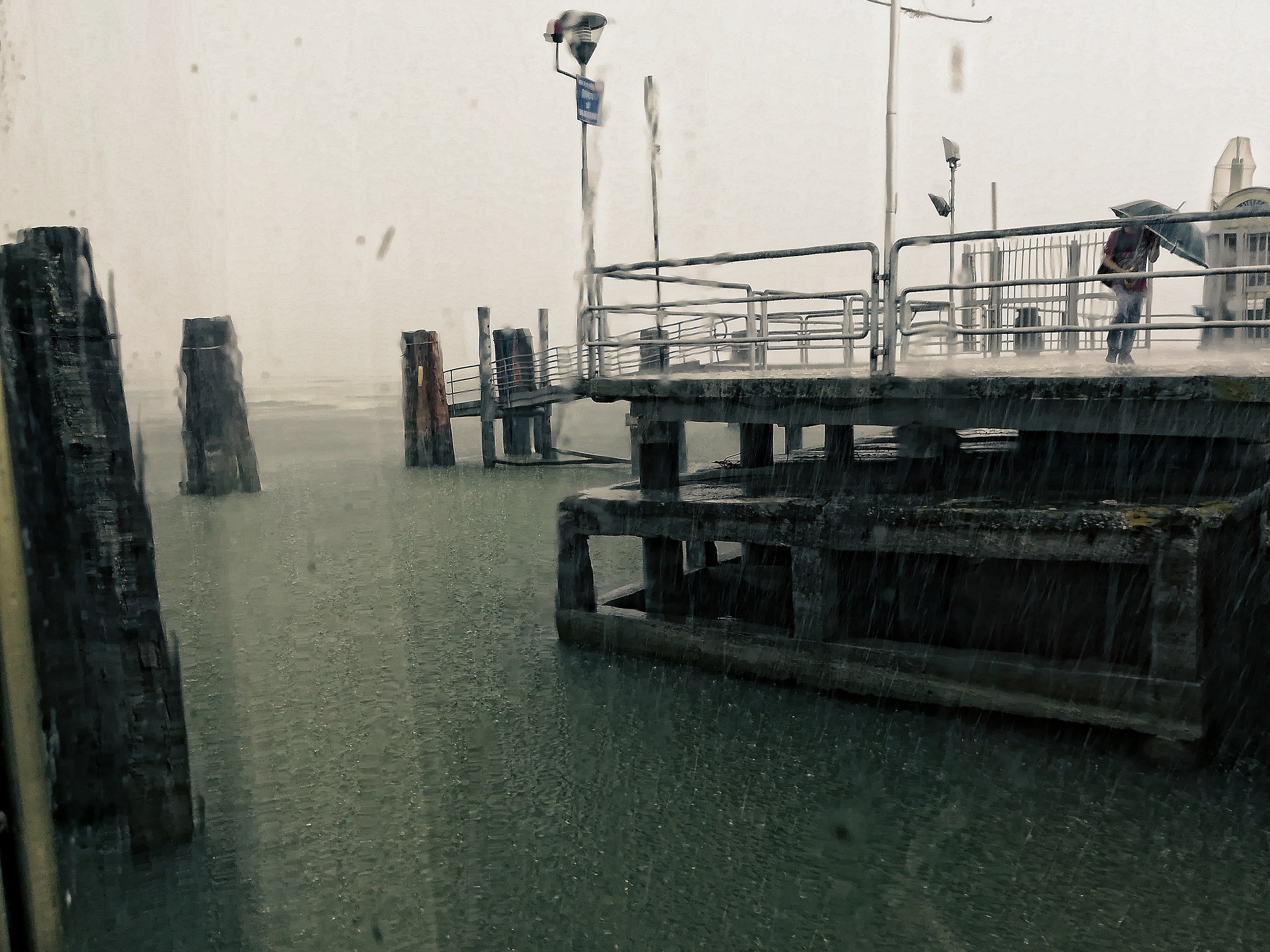 Temporale sul Trasimeno