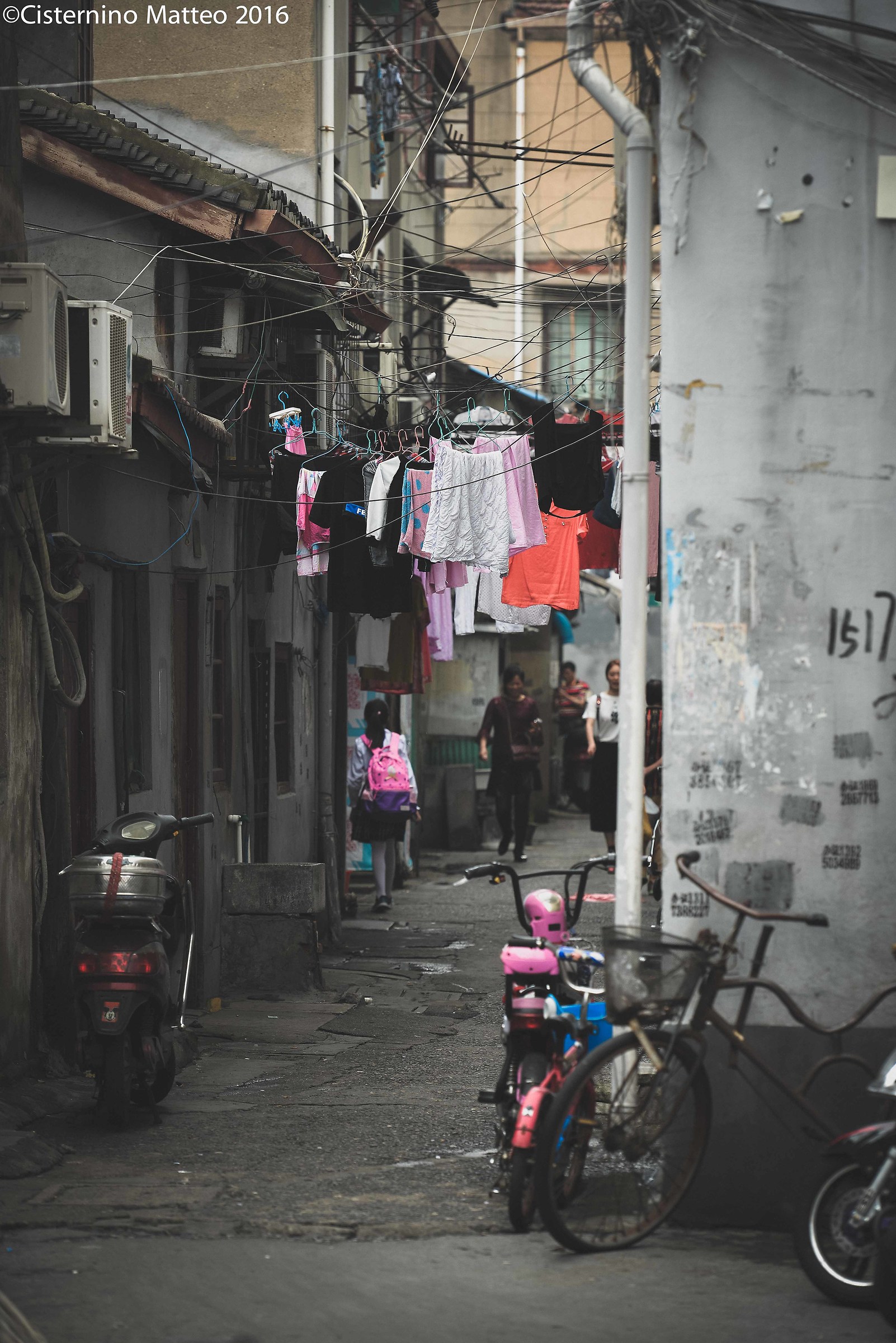 On the streets of Baoshan, Shanghai, China