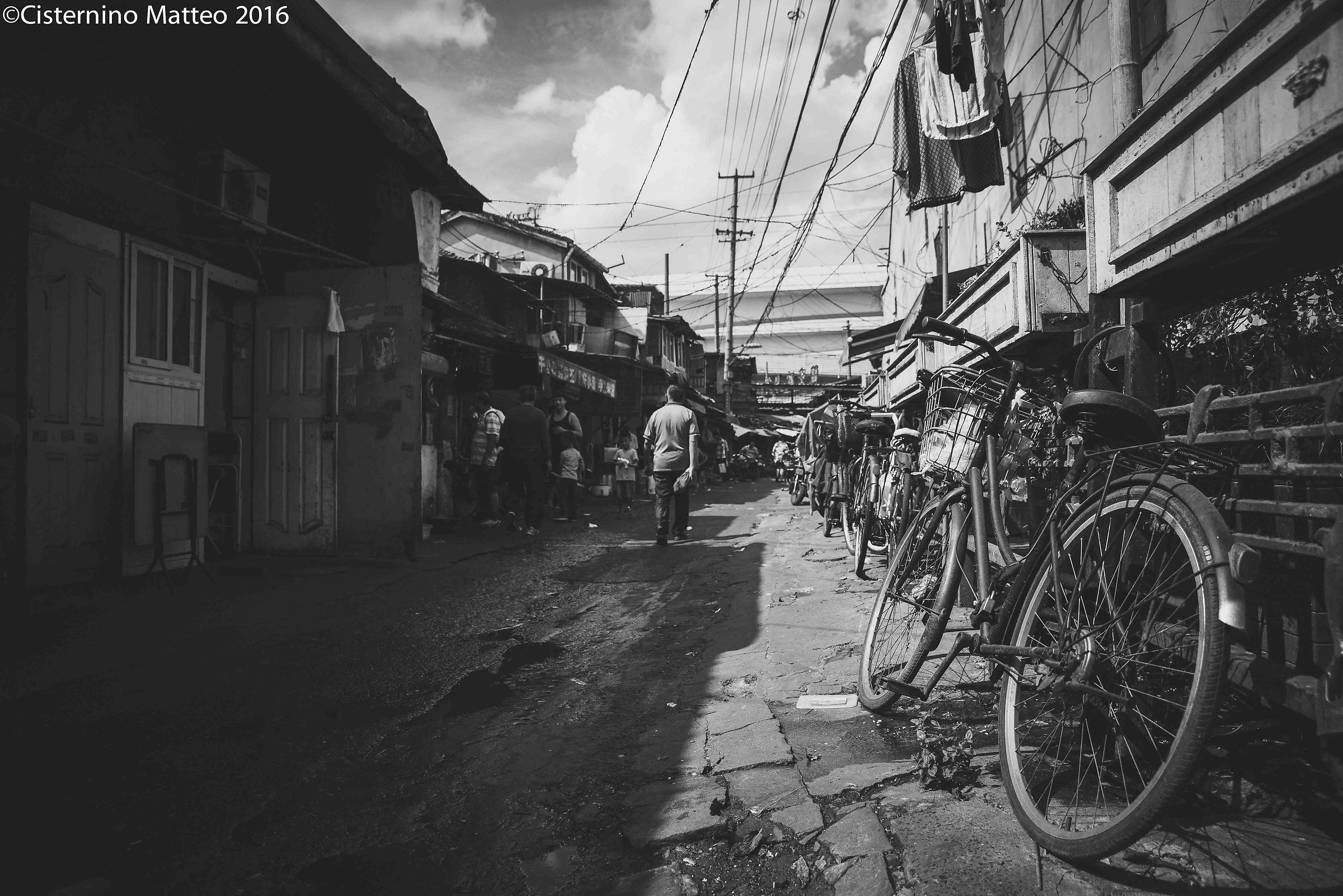 On the streets of Baoshan, Shanghai, China