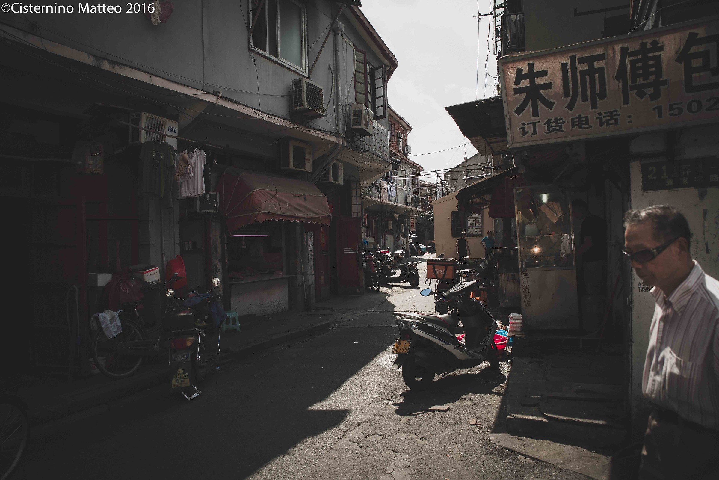 On the streets of Baoshan, Shanghai, China