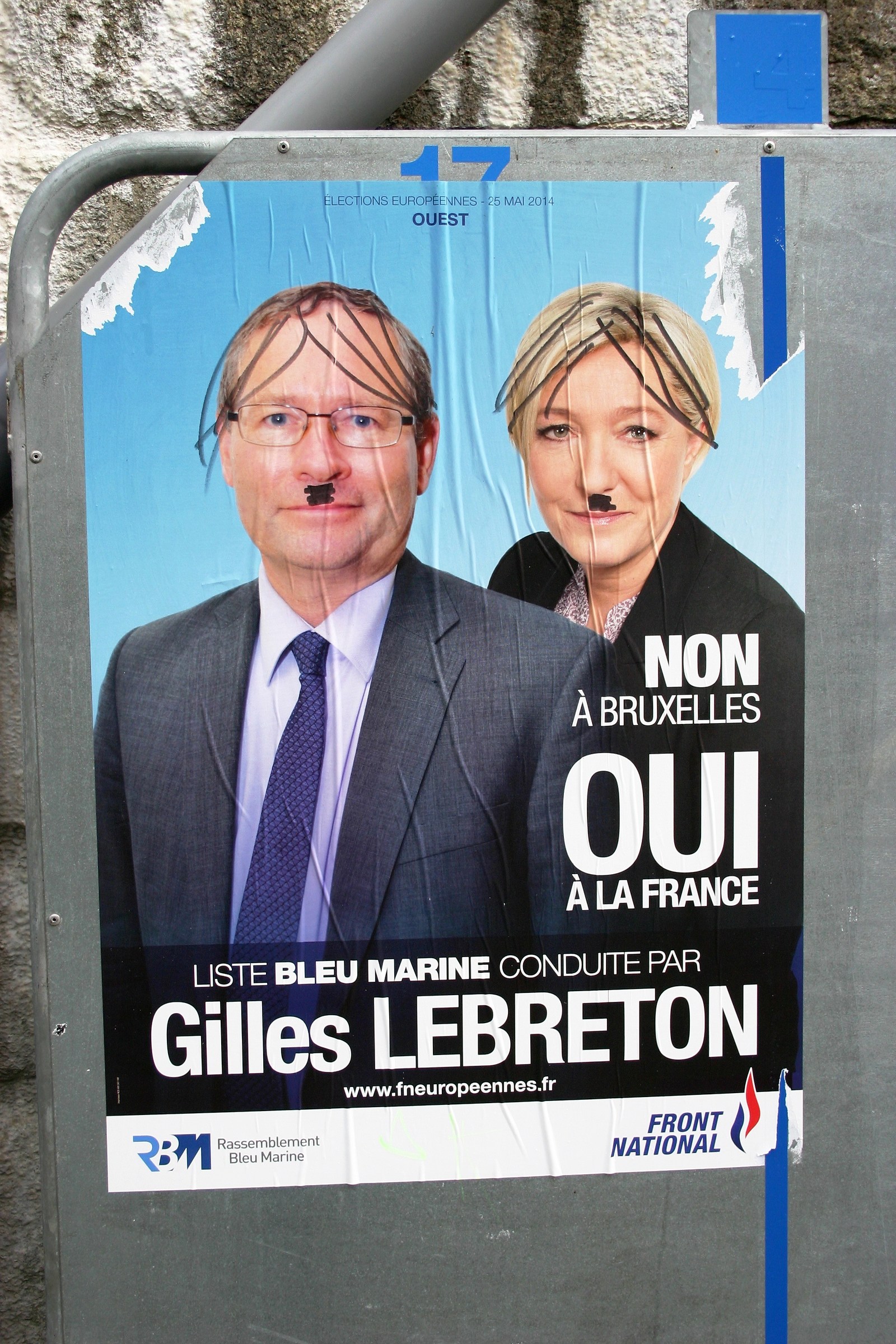 electoral poster (revised and corrected)