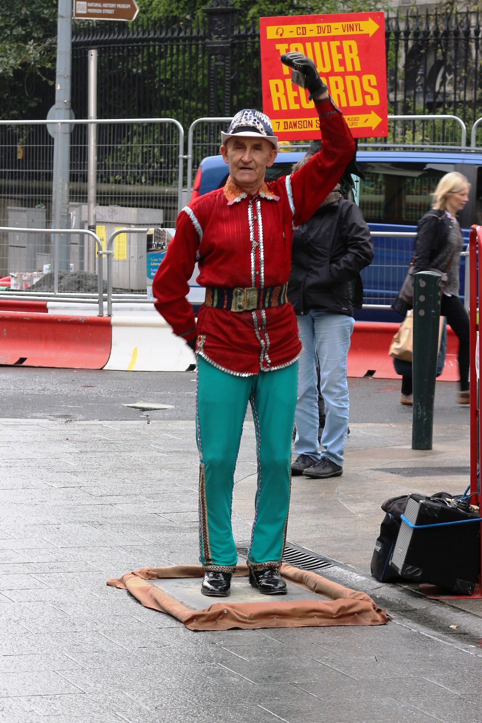 ballerino di tip-tap a Dublino