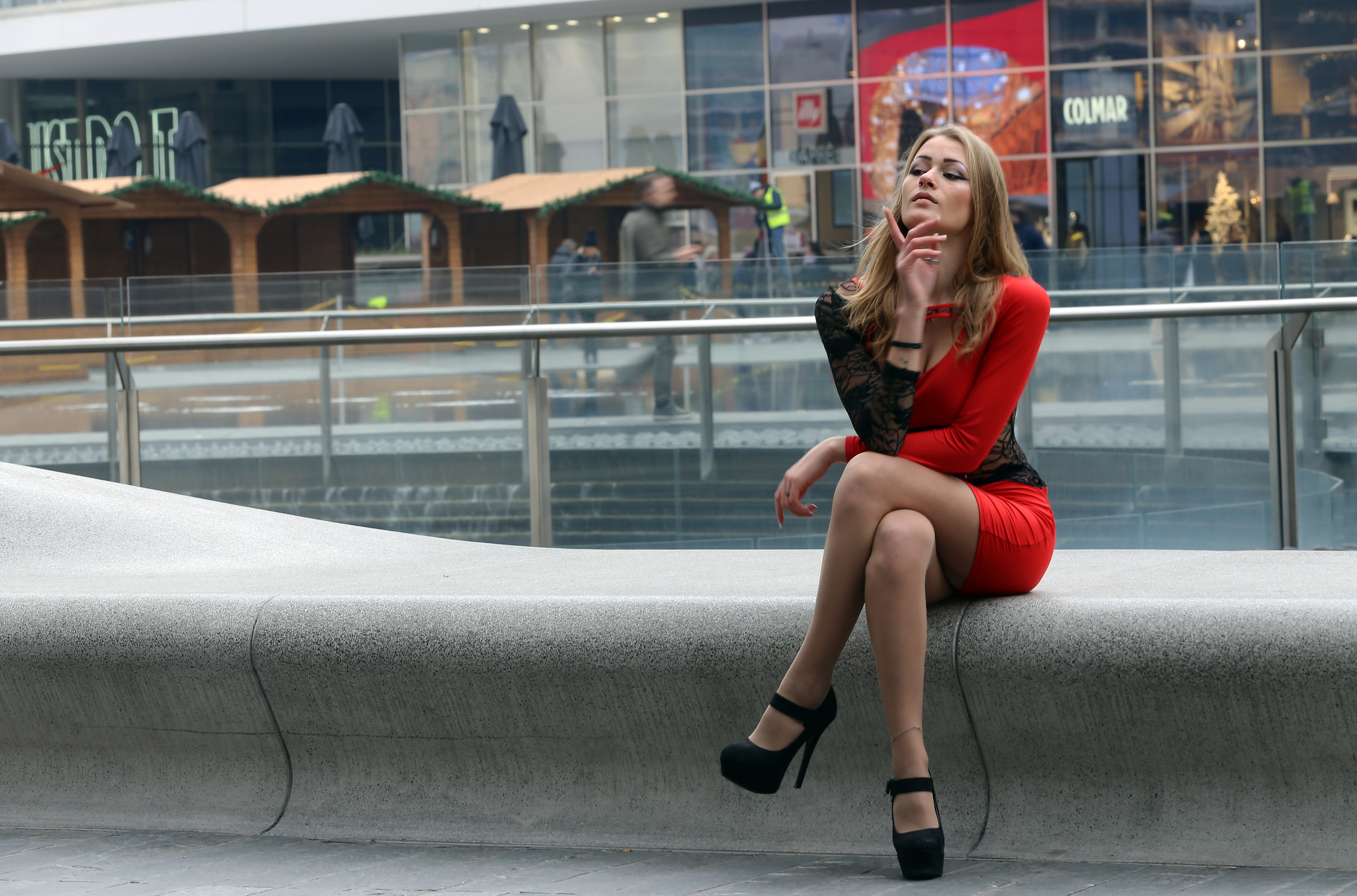 Stolen shot: Red and gray